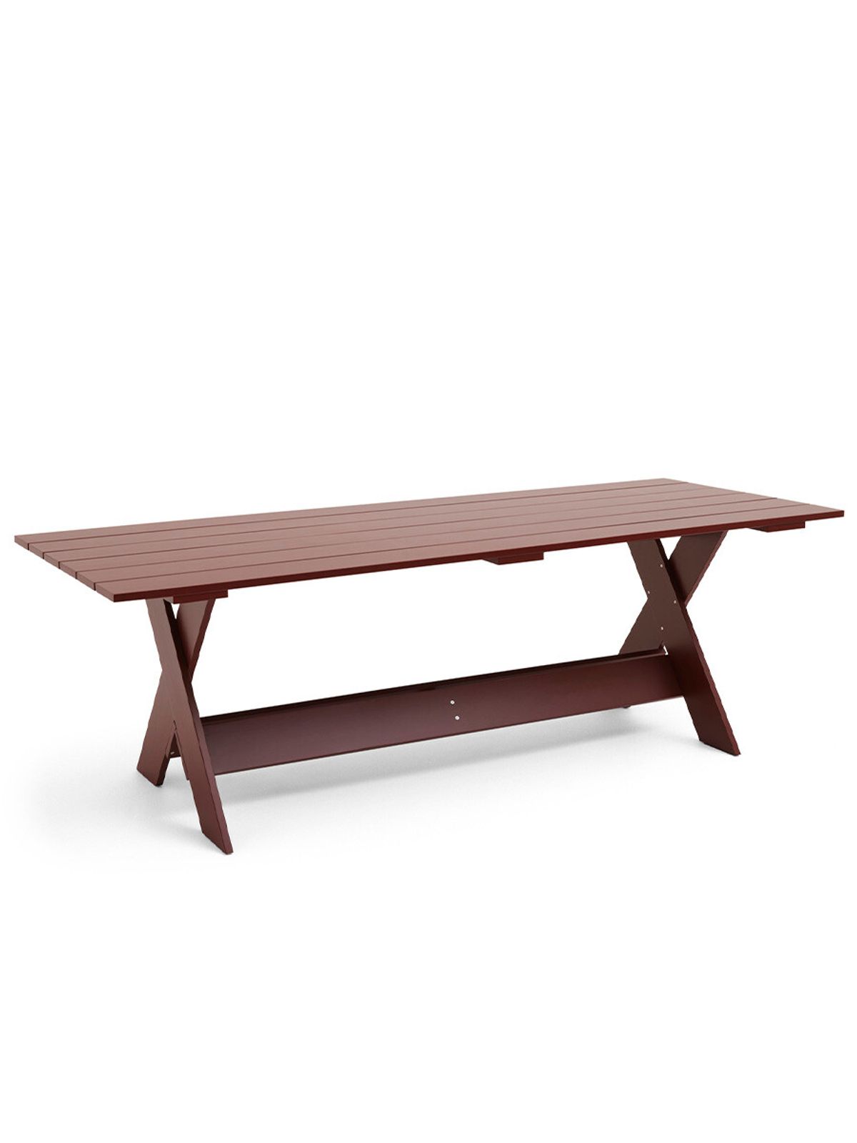 Crate Dining Table, 230x89 fra Hay (Iron Red)