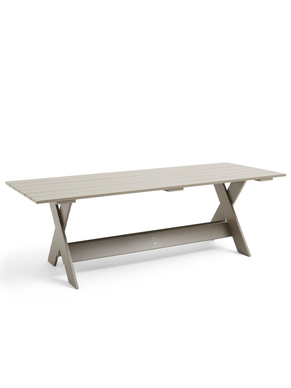 Crate Dining Table, 230x89 fra Hay (London Fog)