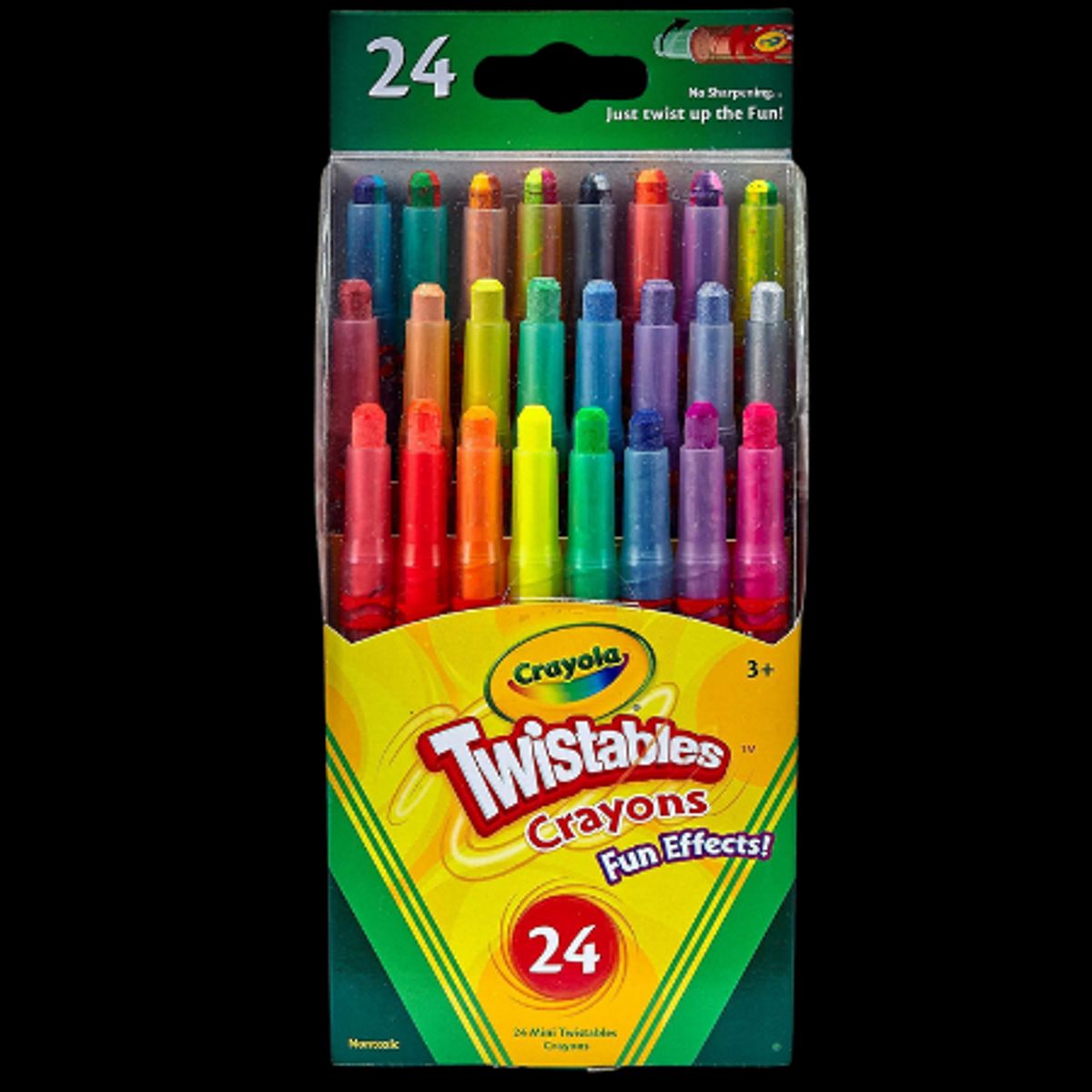 Crayola Twistables Farveblyanter - 24 stk