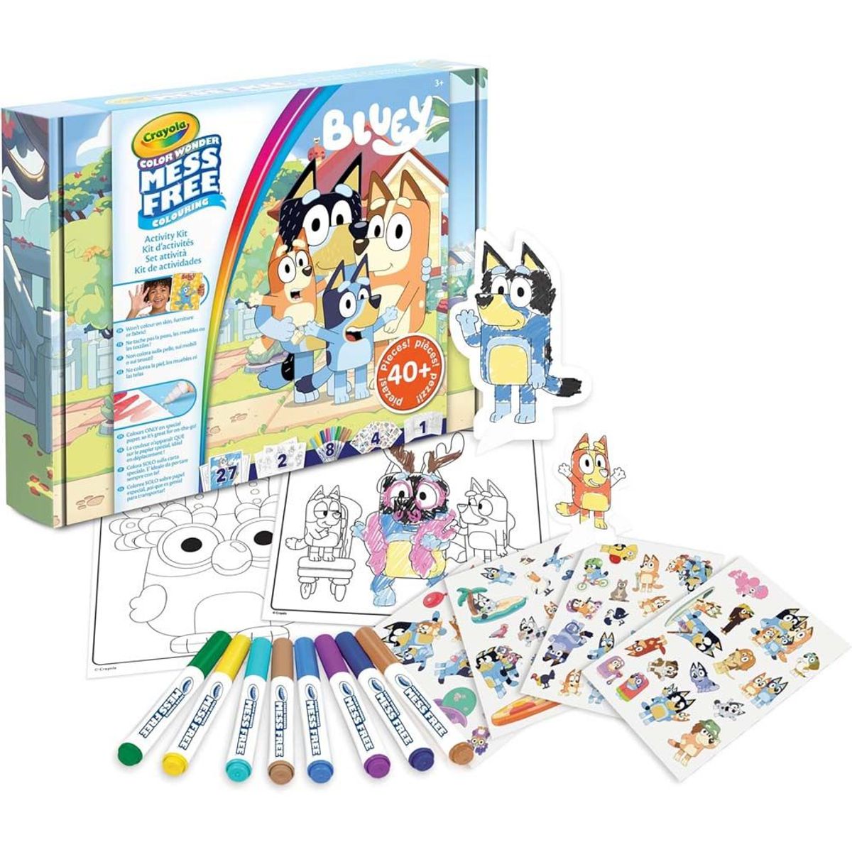 Crayola Wonder Super Tegne Set Bluey