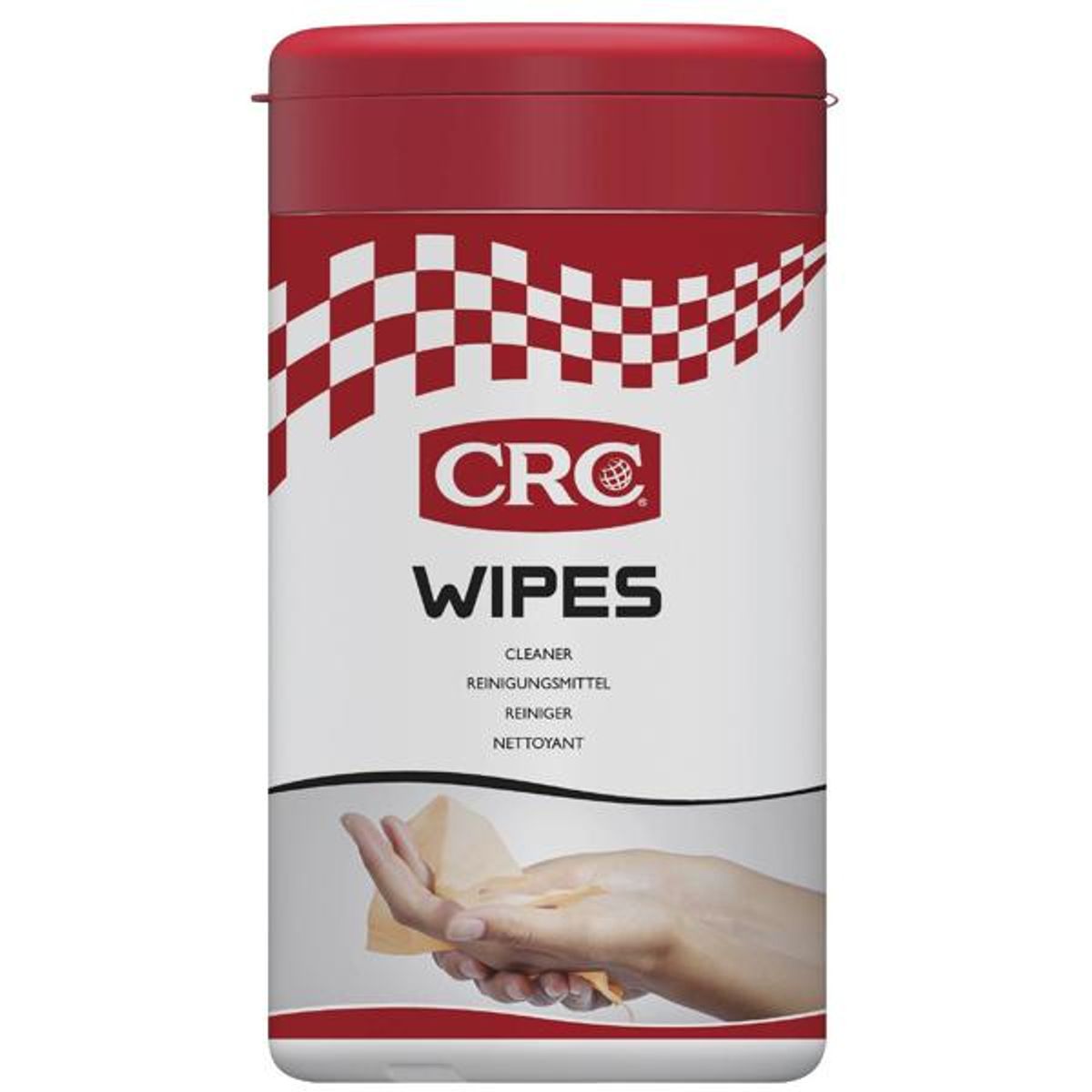 CRC Rengøring wipes CON 50 stk i dispenser