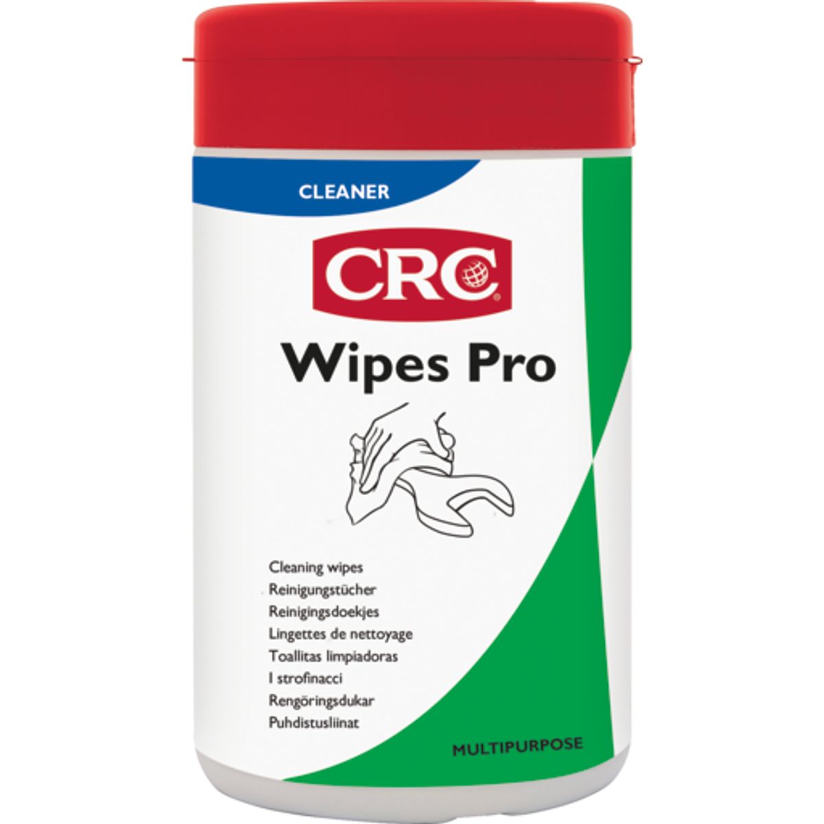 CRC Wipes 50 stk renseservietter