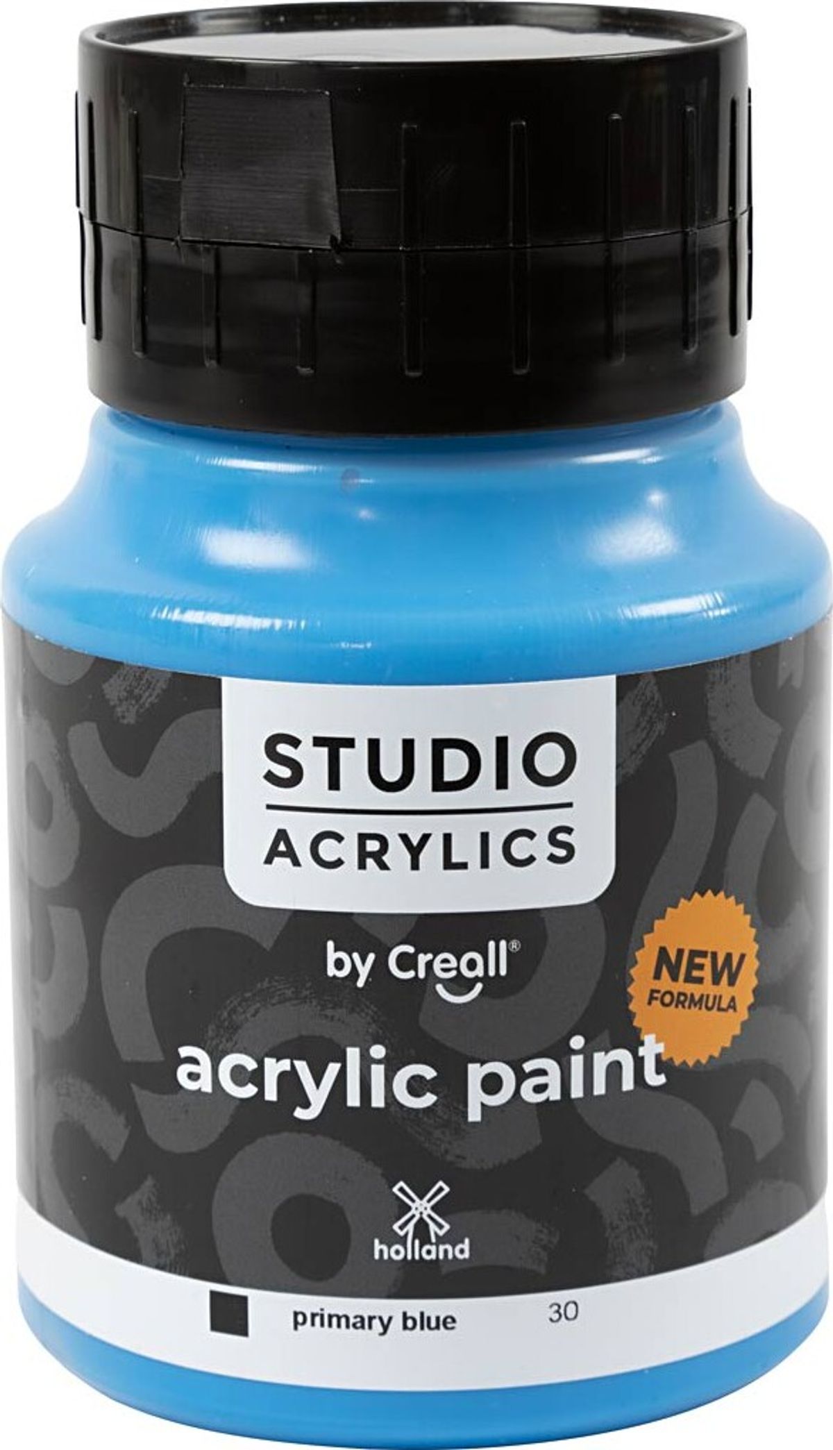 Creall Studio Acrylics - Akrylmaling - Dækkende - Primary Blå - 500 Ml