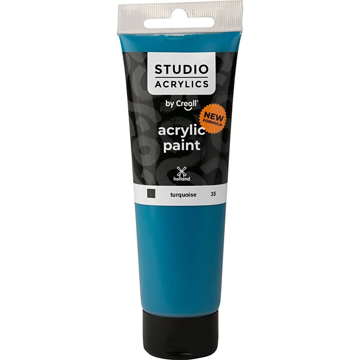 Creall Studio Acrylics - Akrylmaling - Dækkende - Turkisblå - 120 Ml