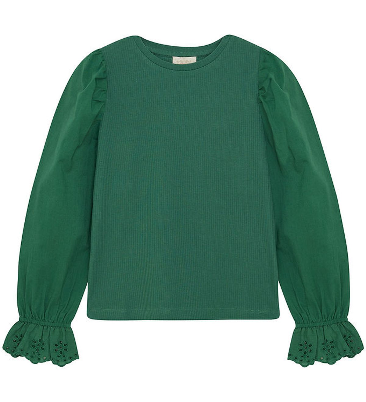 Creamie Bluse - Pine Green