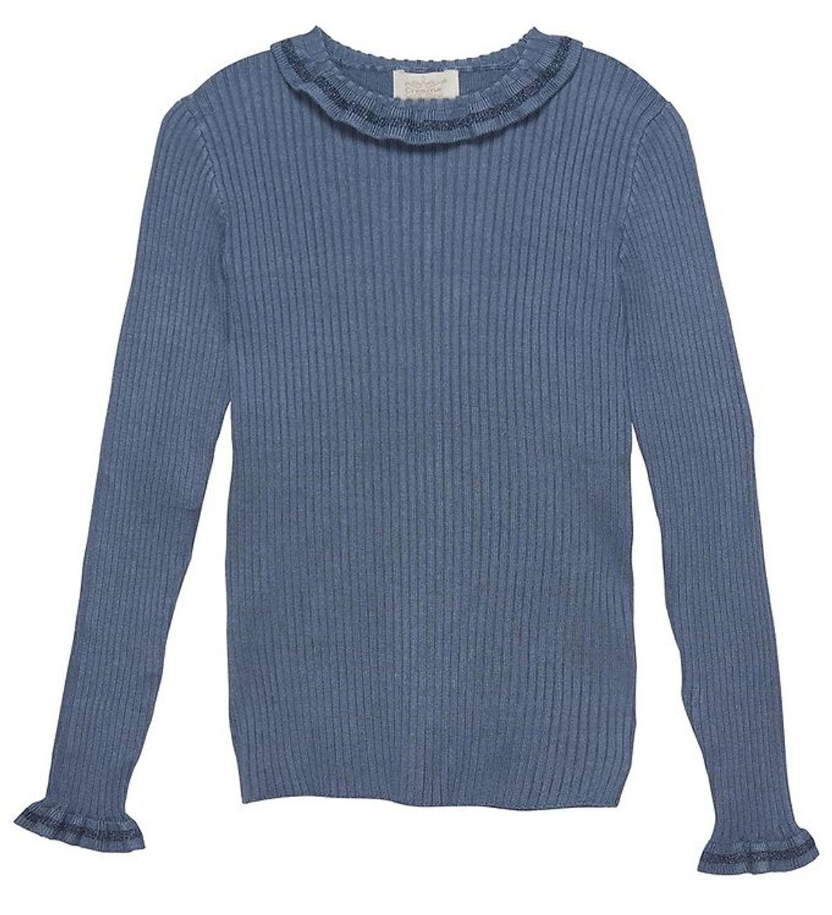 Creamie Bluse - Pullover Rib Knit - Captains Blue