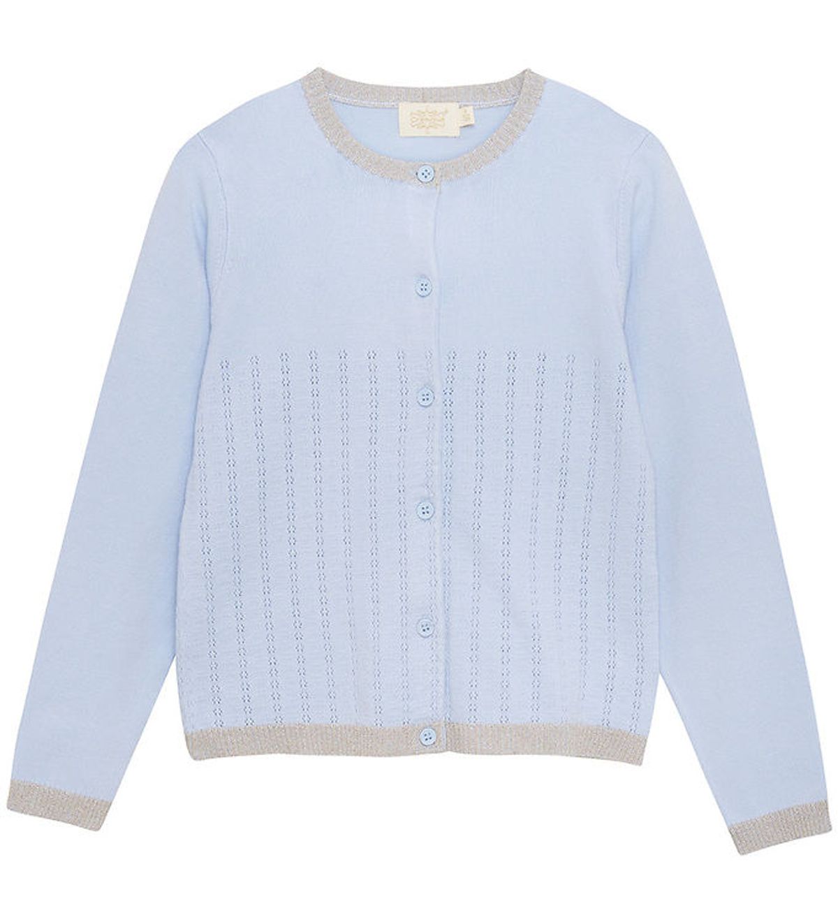 Creamie Cardigan - Pointelle - Xenon Blue