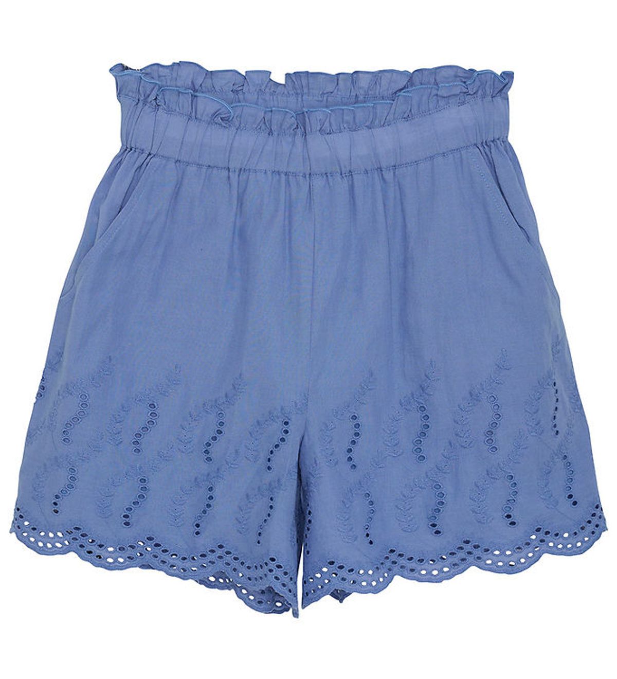 Creamie Shorts - Embroidery - Colony blue