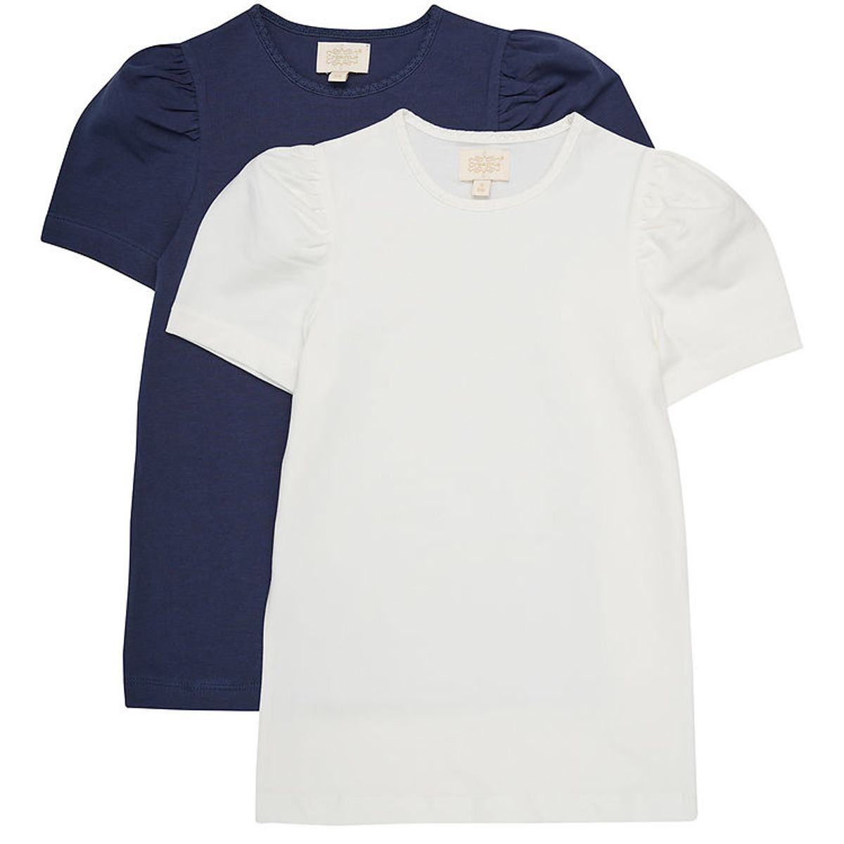 Creamie T-shirt - 2-pak - Cloud/Navy