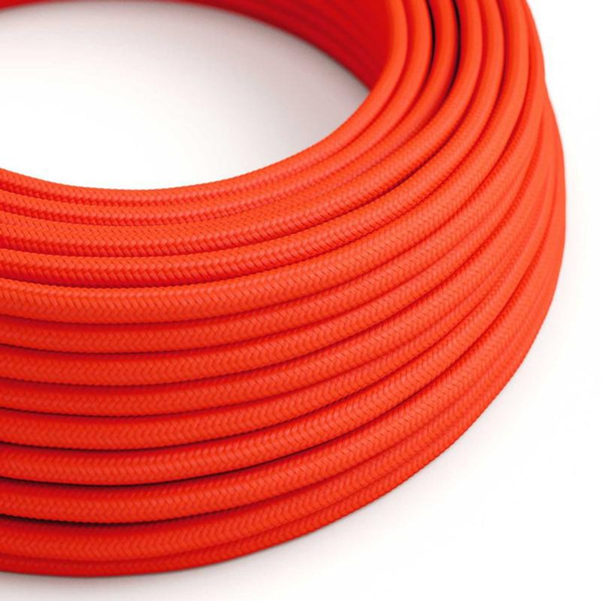 Creative Cables Stofledning Viskose Fluo Orange