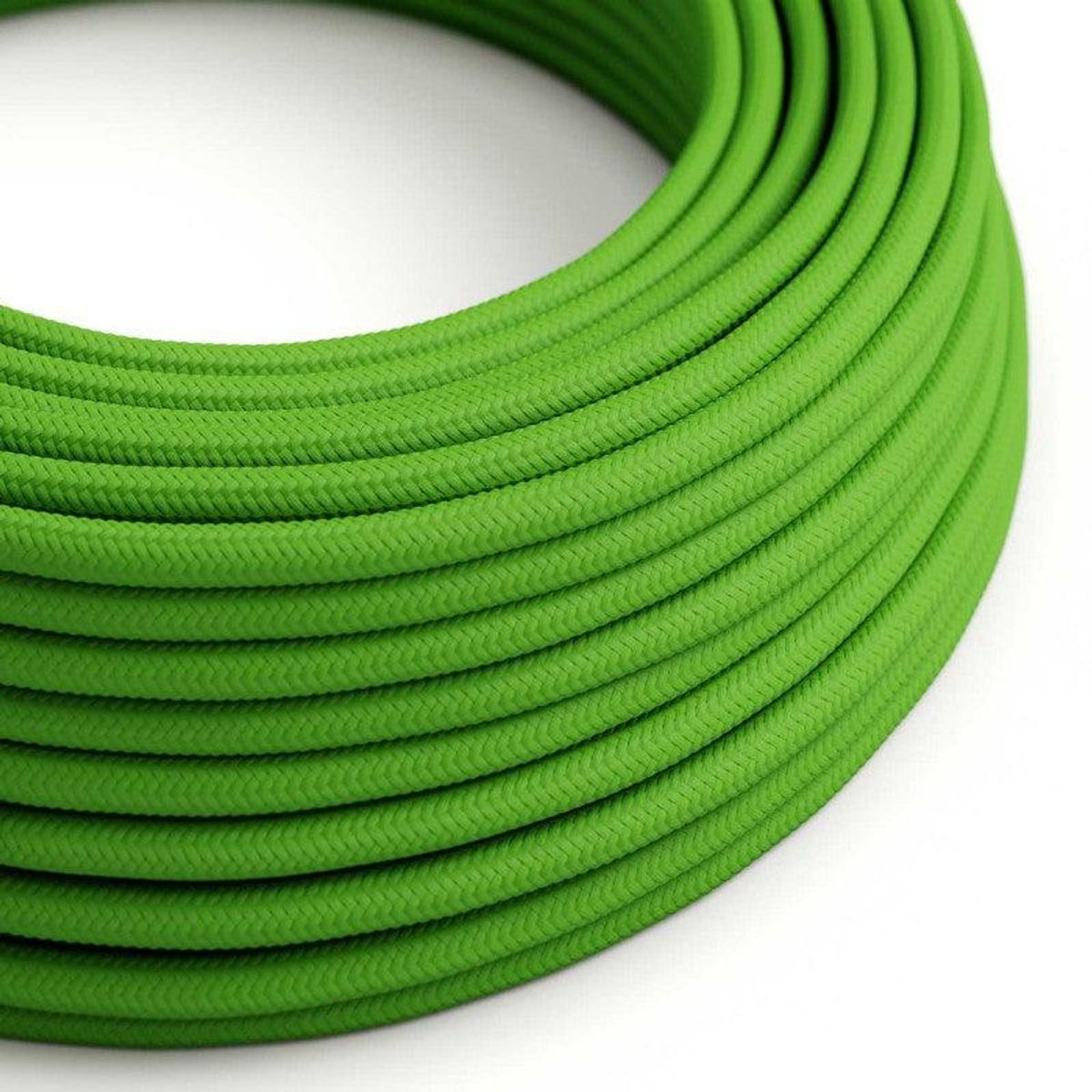 Creative Cables Stofledning Viskose Lime Grøn