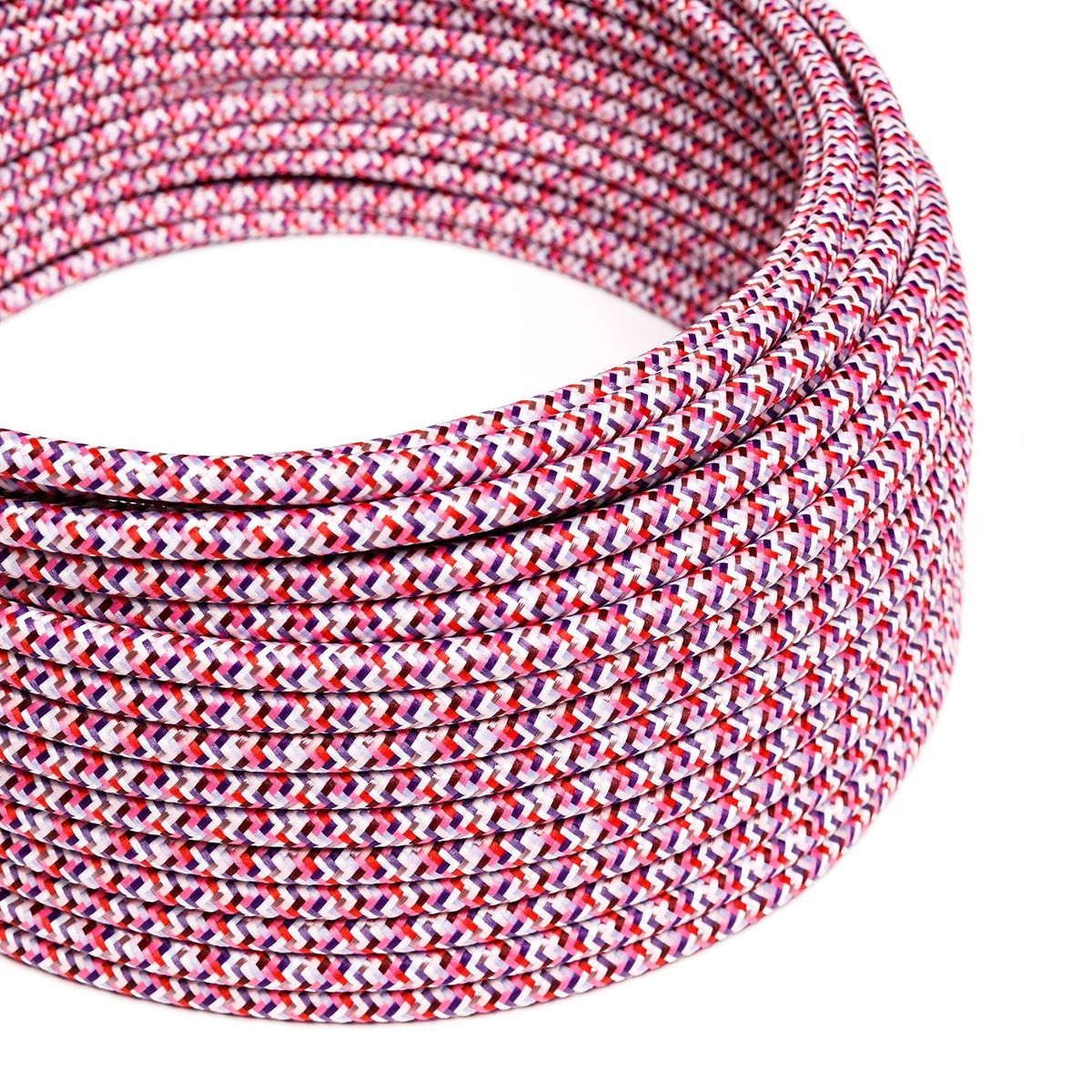 Creative Cables Stofledning Viskose Pixel Fuchsia