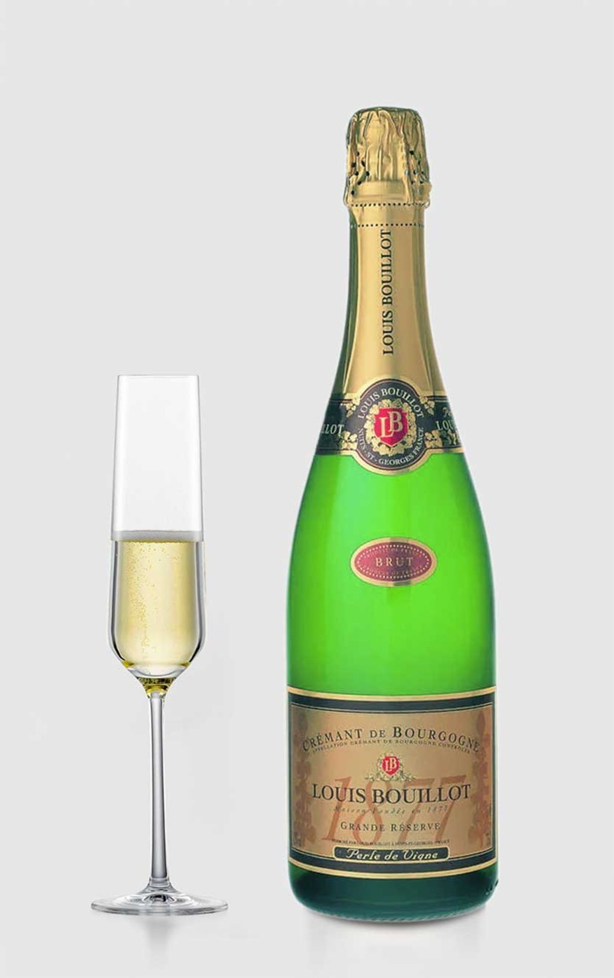 Cremant De Bourgogne Brut Perle de Vigne, Louis Bouillot MAGNUM