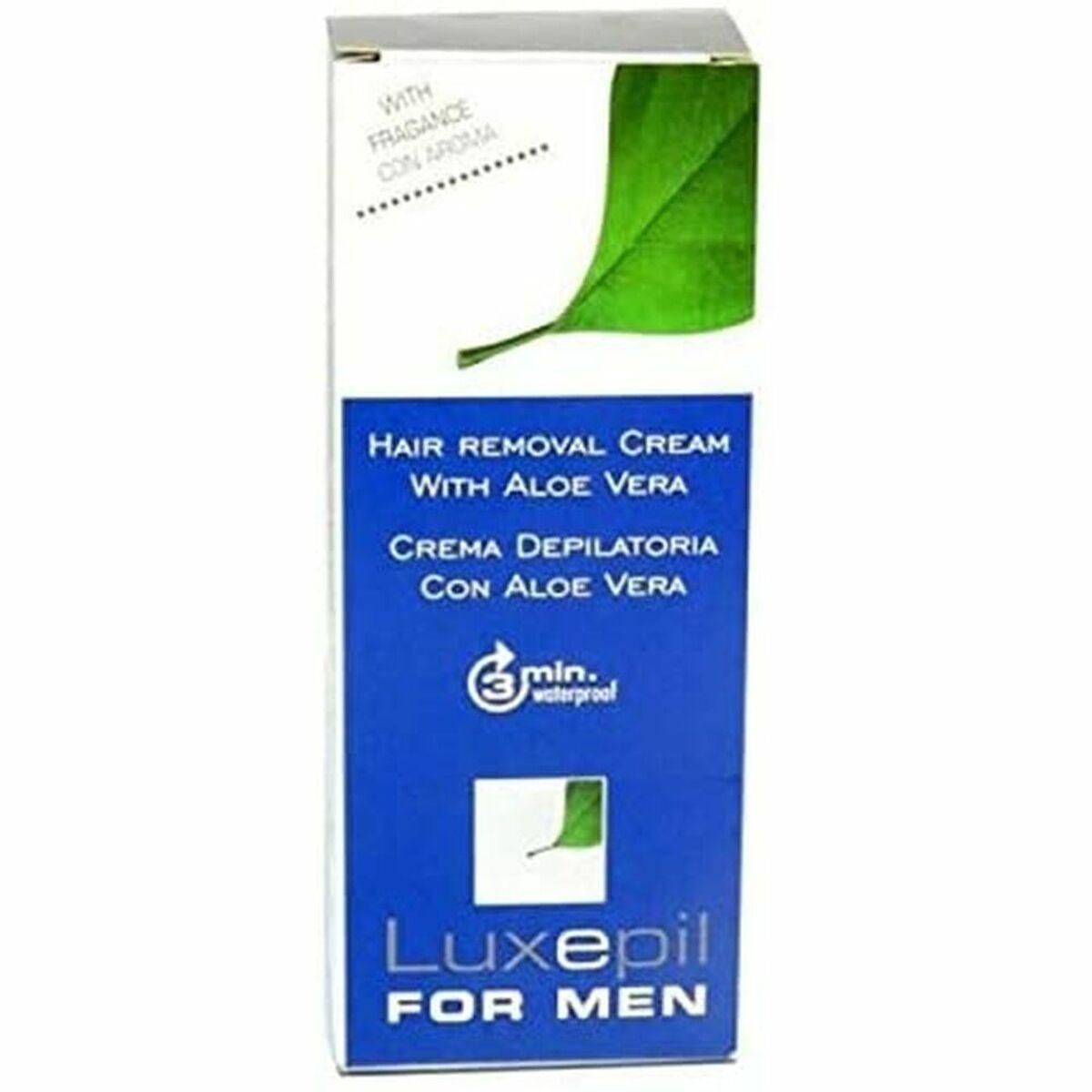 Creme Depilatório Corporal Luxepil For Men Aloe Vera (150 ml)