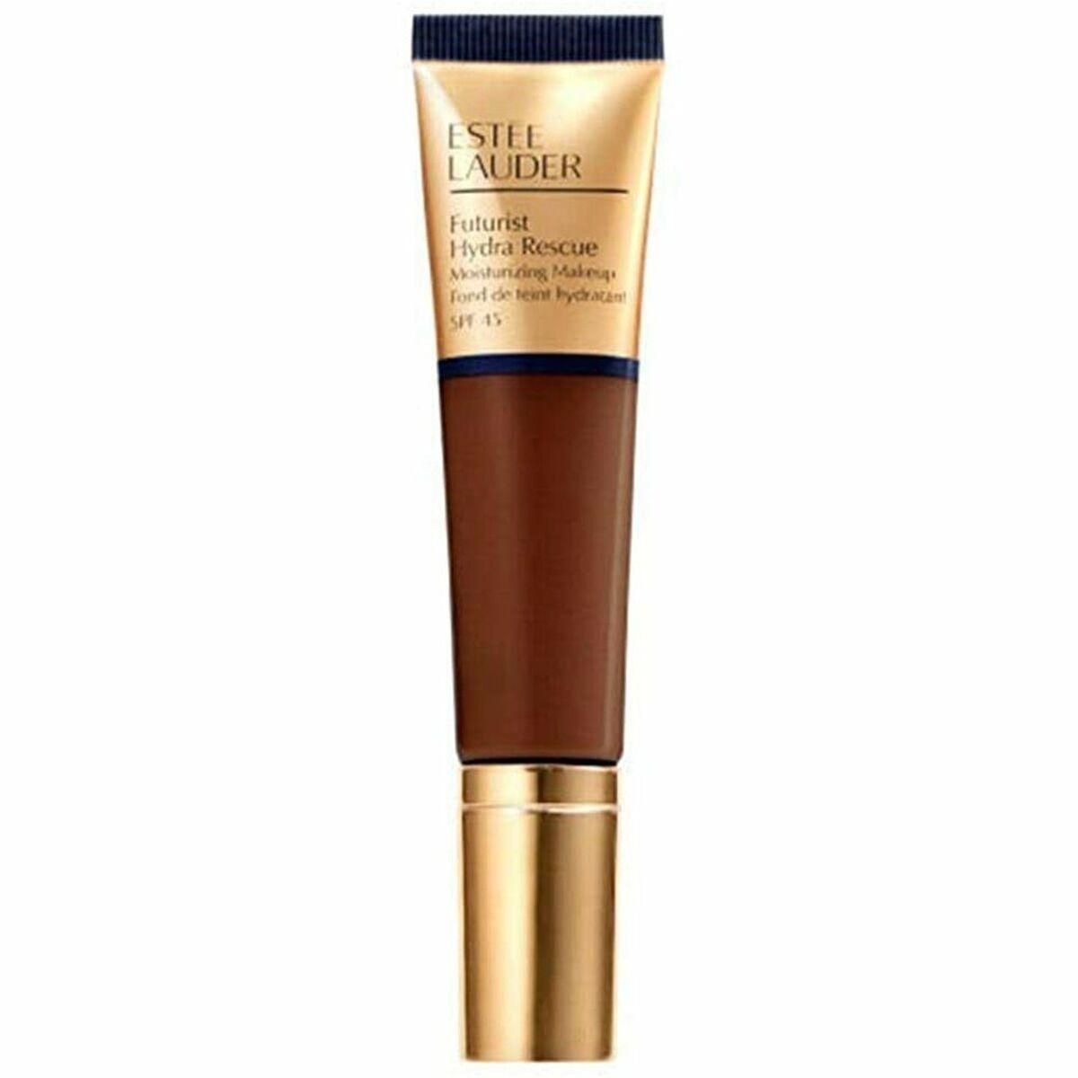 Cremet Make Up Foundation Estee Lauder Futurist Hydra Rescue 8N2-Rich Expresso Spf 45 30 ml