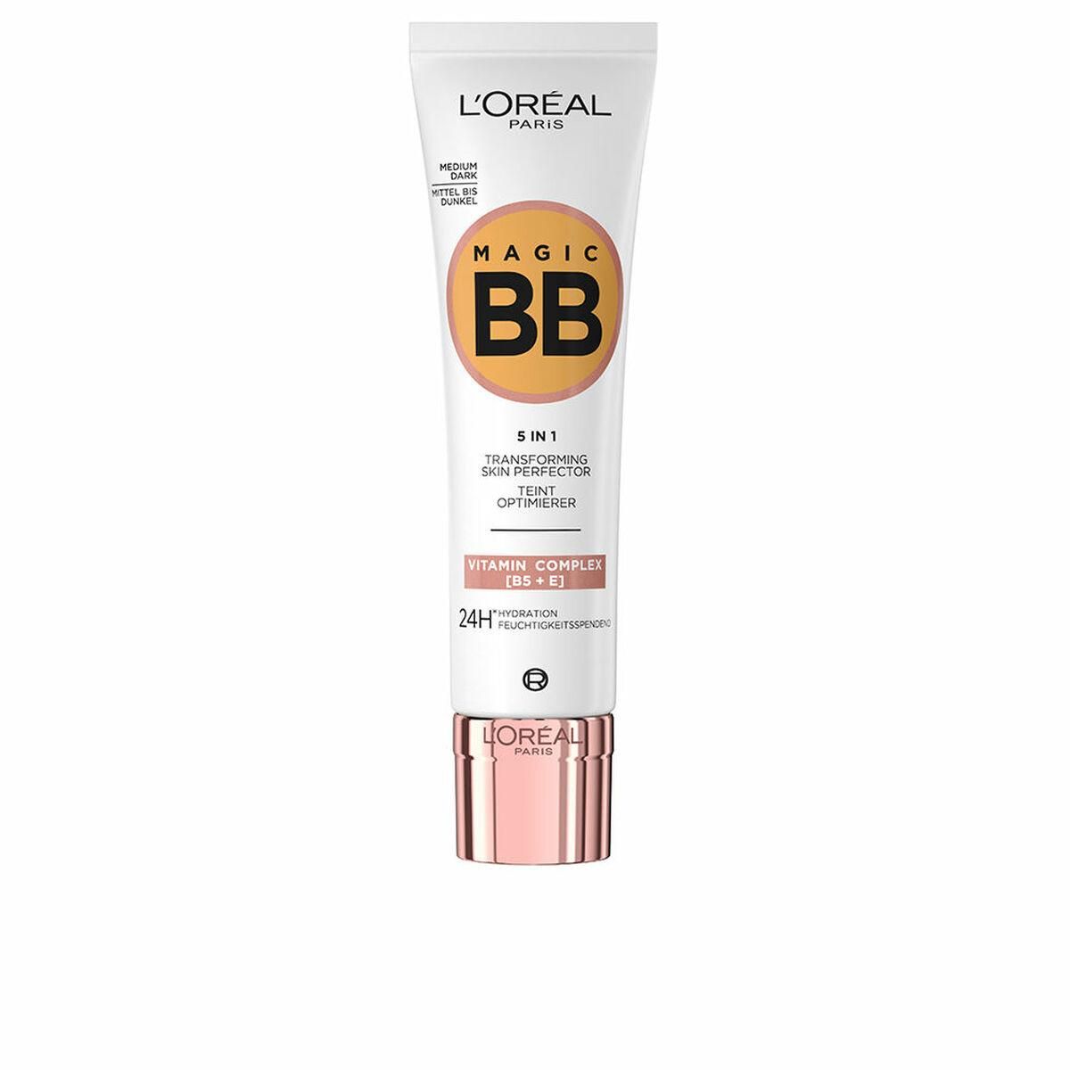 Cremet Make Up Foundation L'Oreal Make Up Magic Bb Medium Dark Spf 10 30 ml