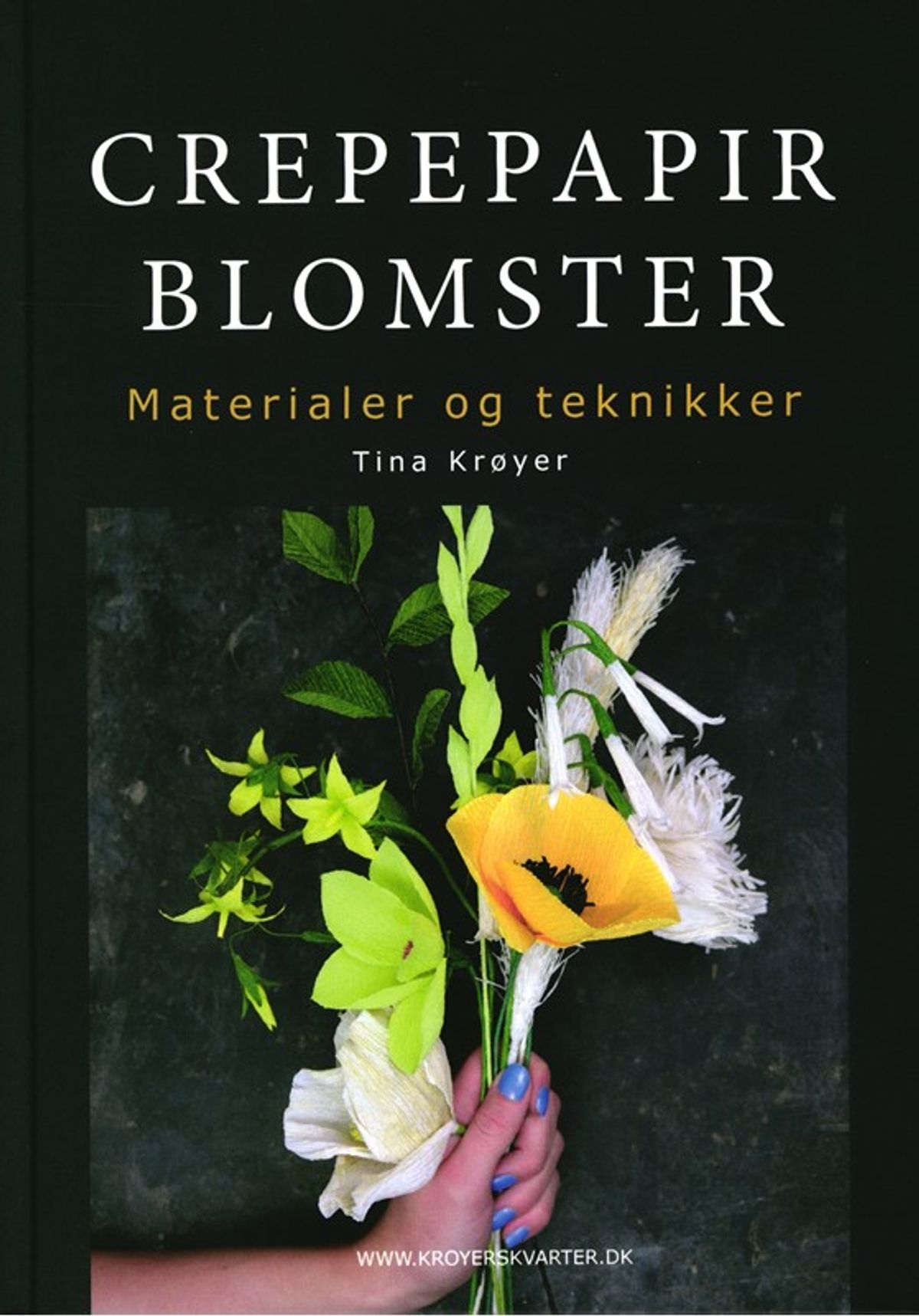 Crepepapirblomster, materialer og teknikker