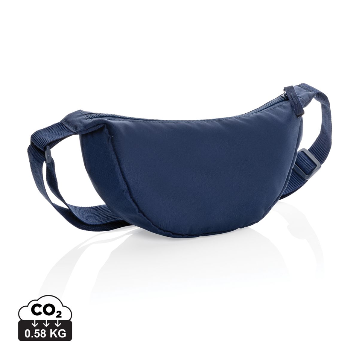 Crescent Aware&trade; Rpet Halvmåne Sling bag, Marine blå