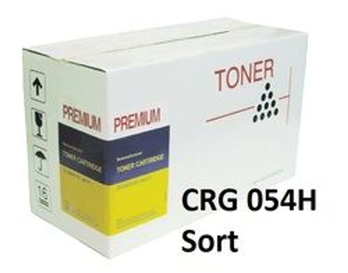 CRG 054H Sort Toner Uoriginal Canon 3028C002