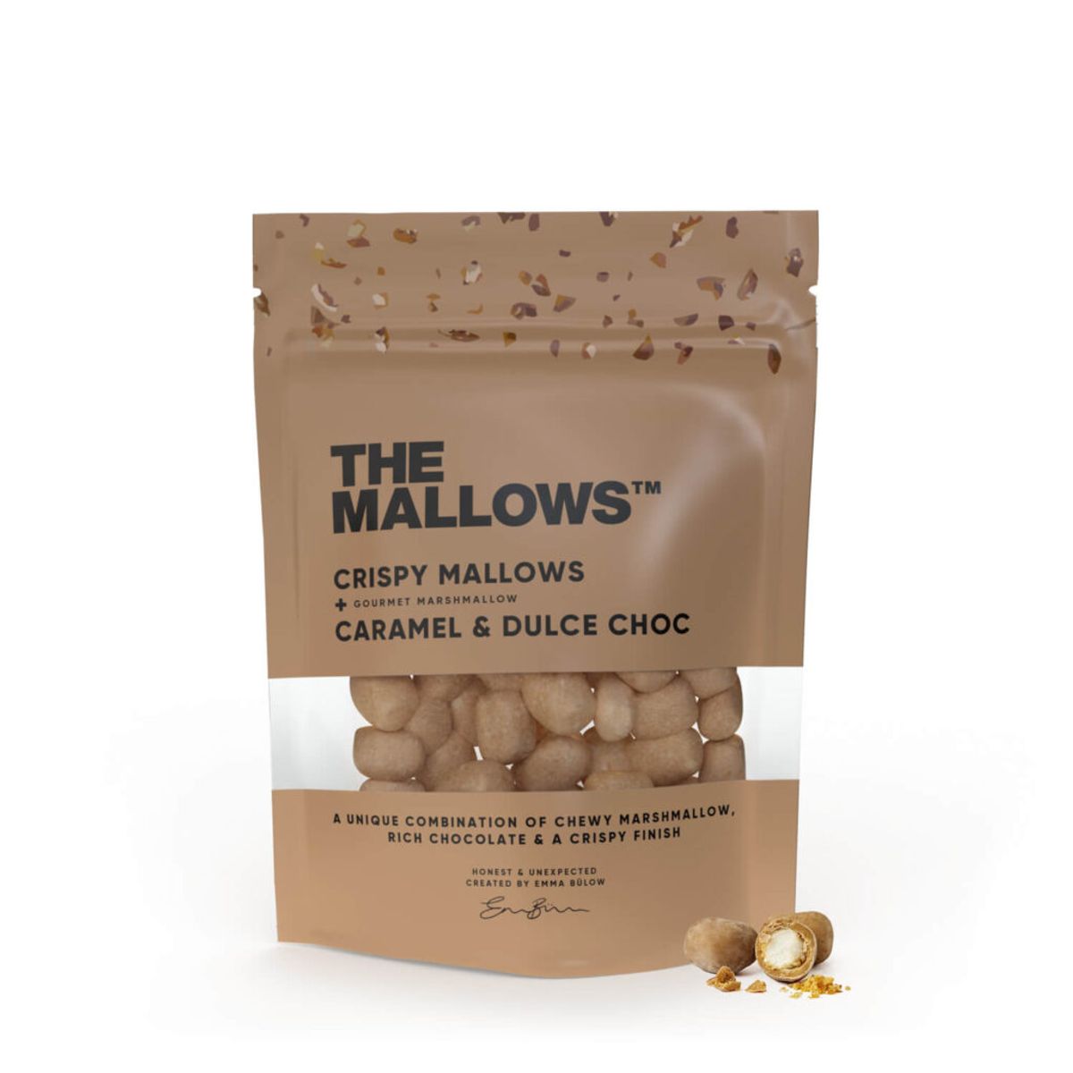 CRISPY MALLOWS + DULCE CHOC, 90g