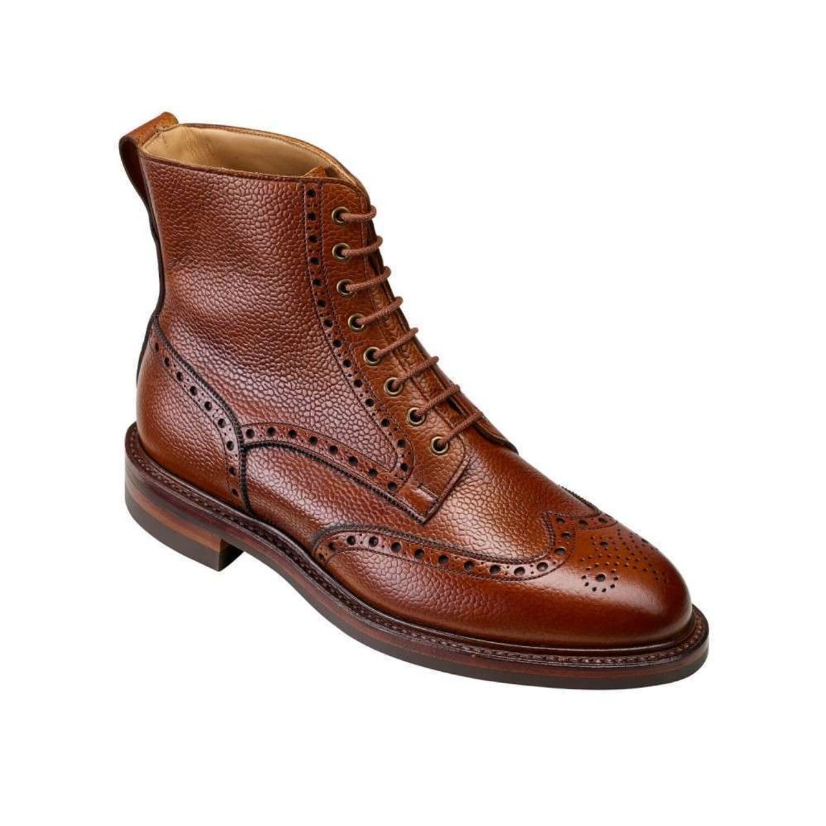 Crockett & Jones Grace 2 Tan Scotch Grain