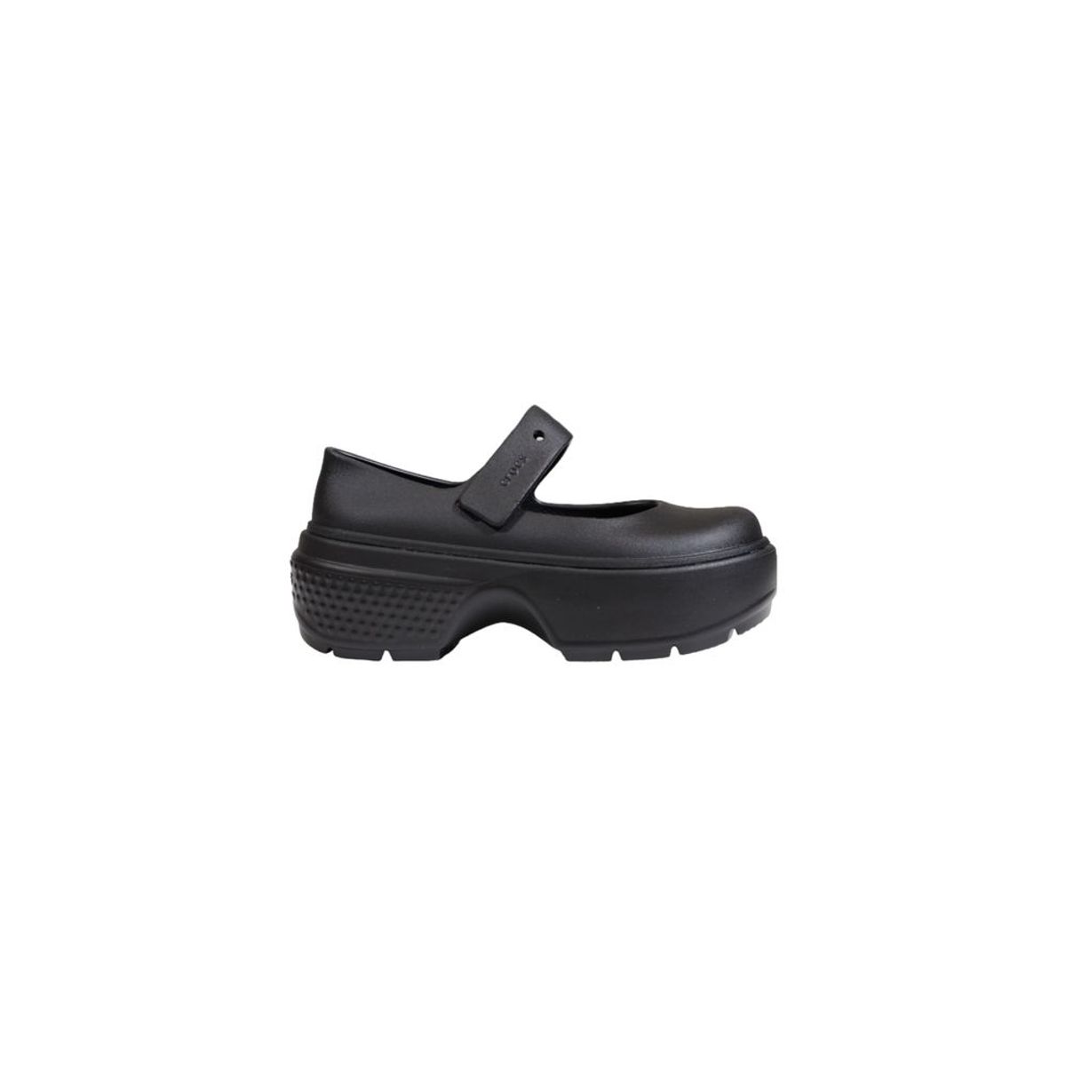 Crocs Black Synthetic Sandaler