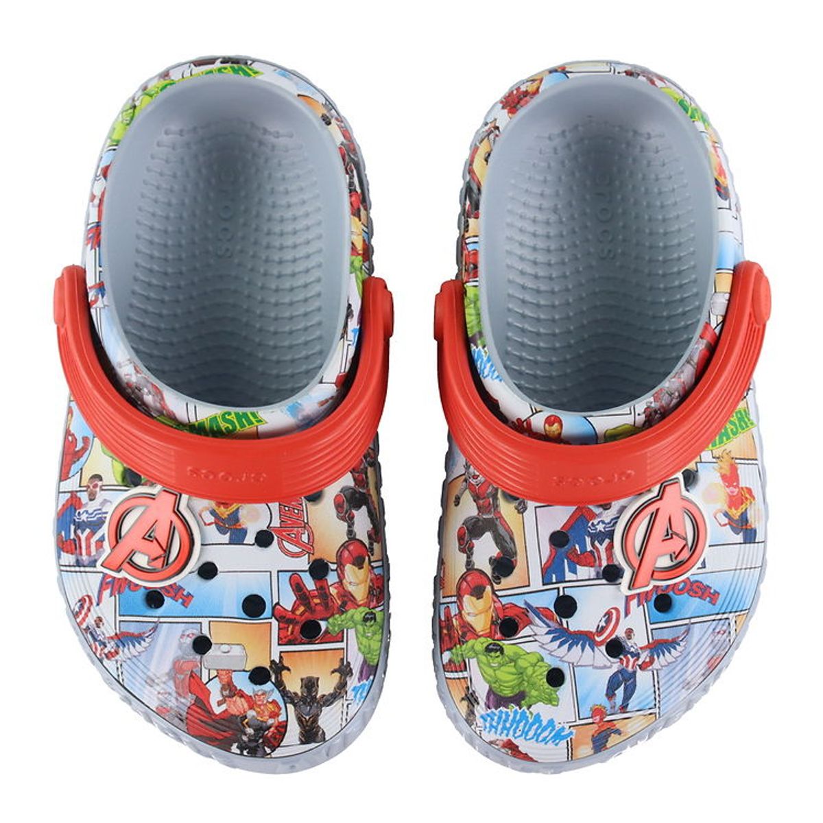 Crocs Sandaler - Avengers Off Court Clog K - Blå/Grå