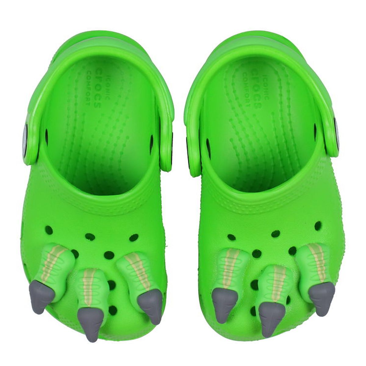 Crocs Sandaler - Classic I Am Dinosaur - Green Slime