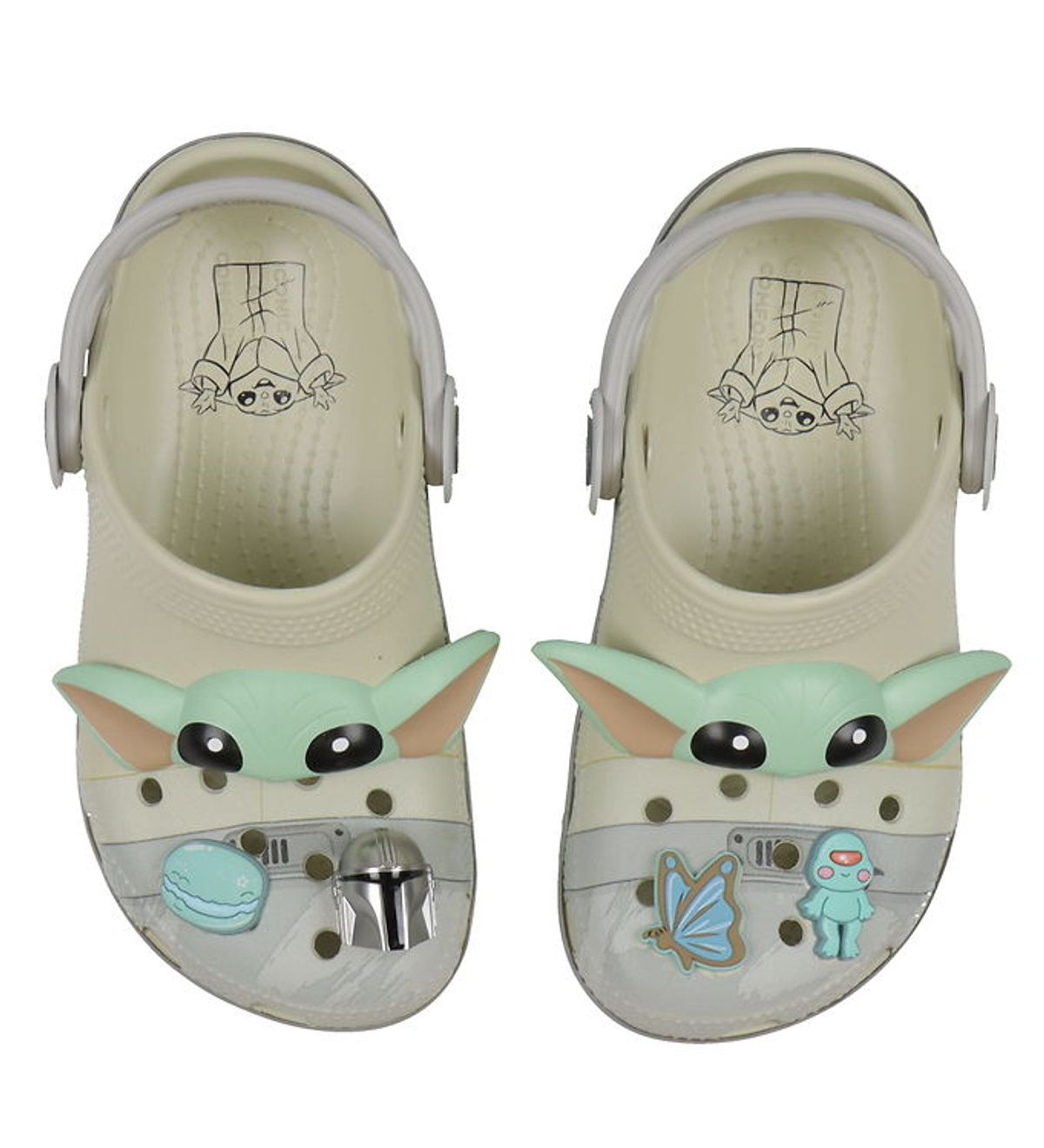 Crocs Sandaler - Grogu Classic Clog K - Mandalorian - Bone