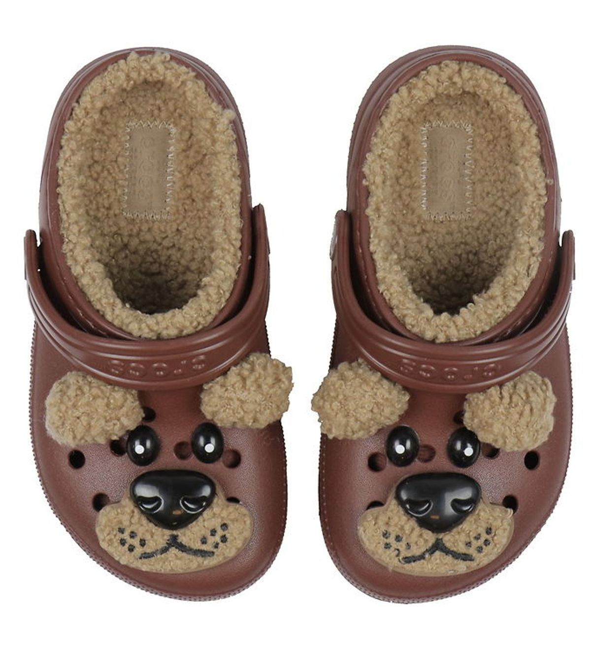 Crocs Sandaler m. for - Classic I Am Brown Bear Clog K - Dark Cl