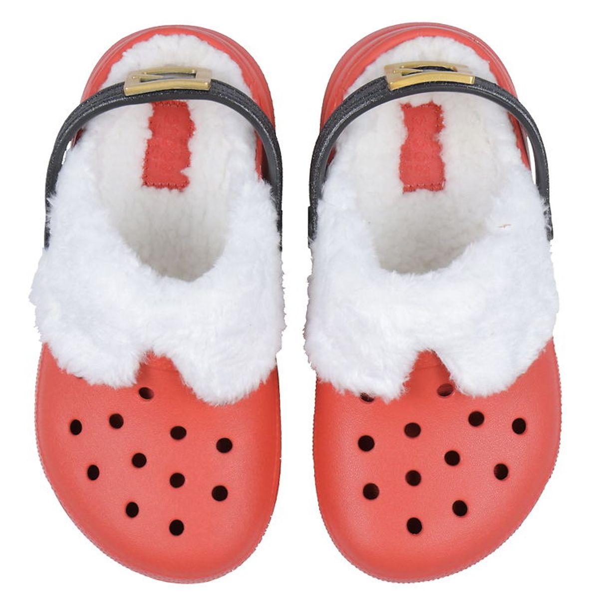 Crocs Sandaler m. For - Classic Lined Santa Clog K - Varsity Red