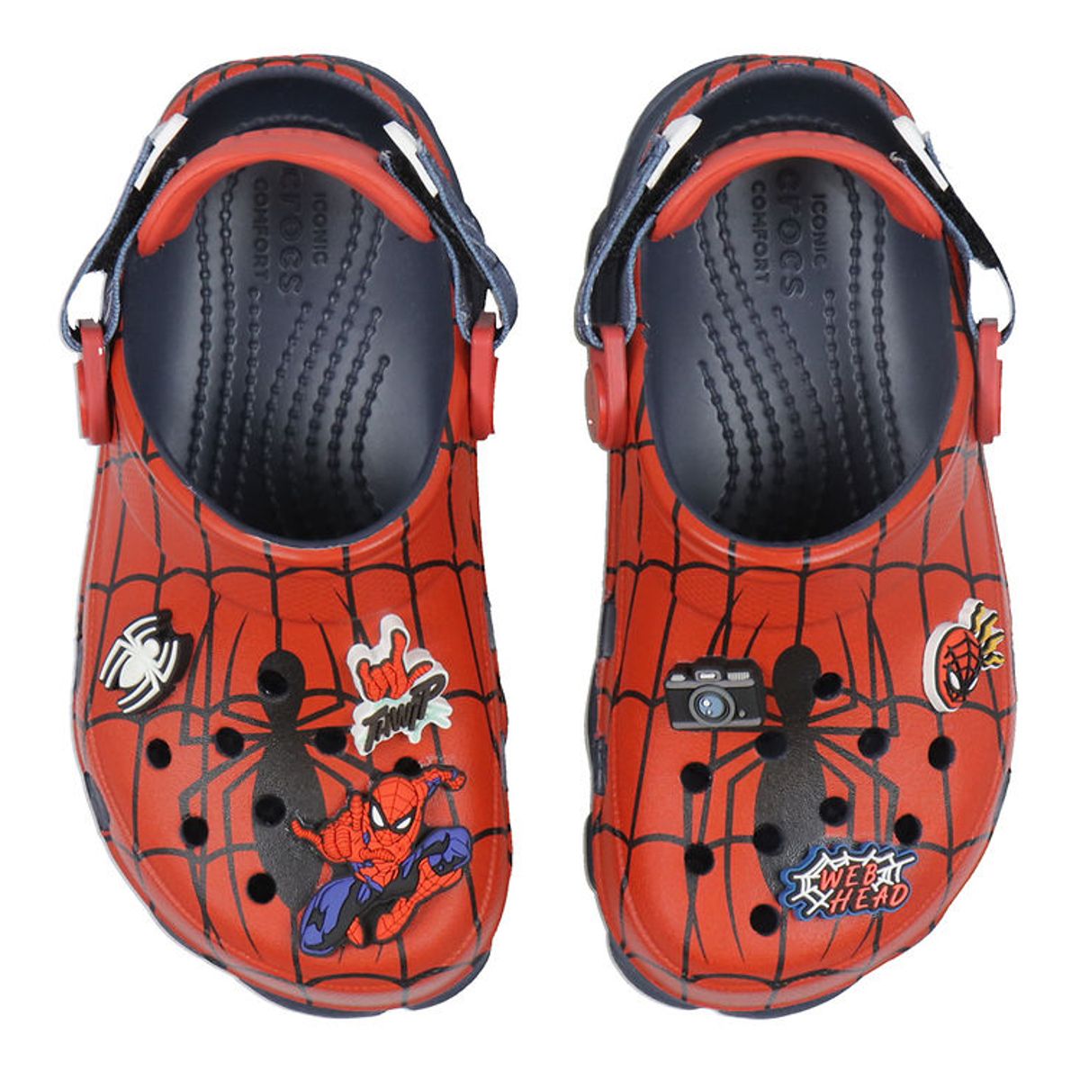 Crocs Sandaler - Spider-Man All-Terrain Clog - Navy