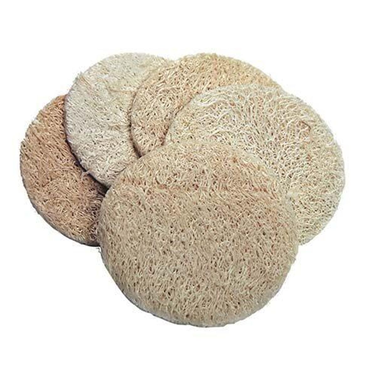 Croll & Denecke Peeling pads luffa 5 stk