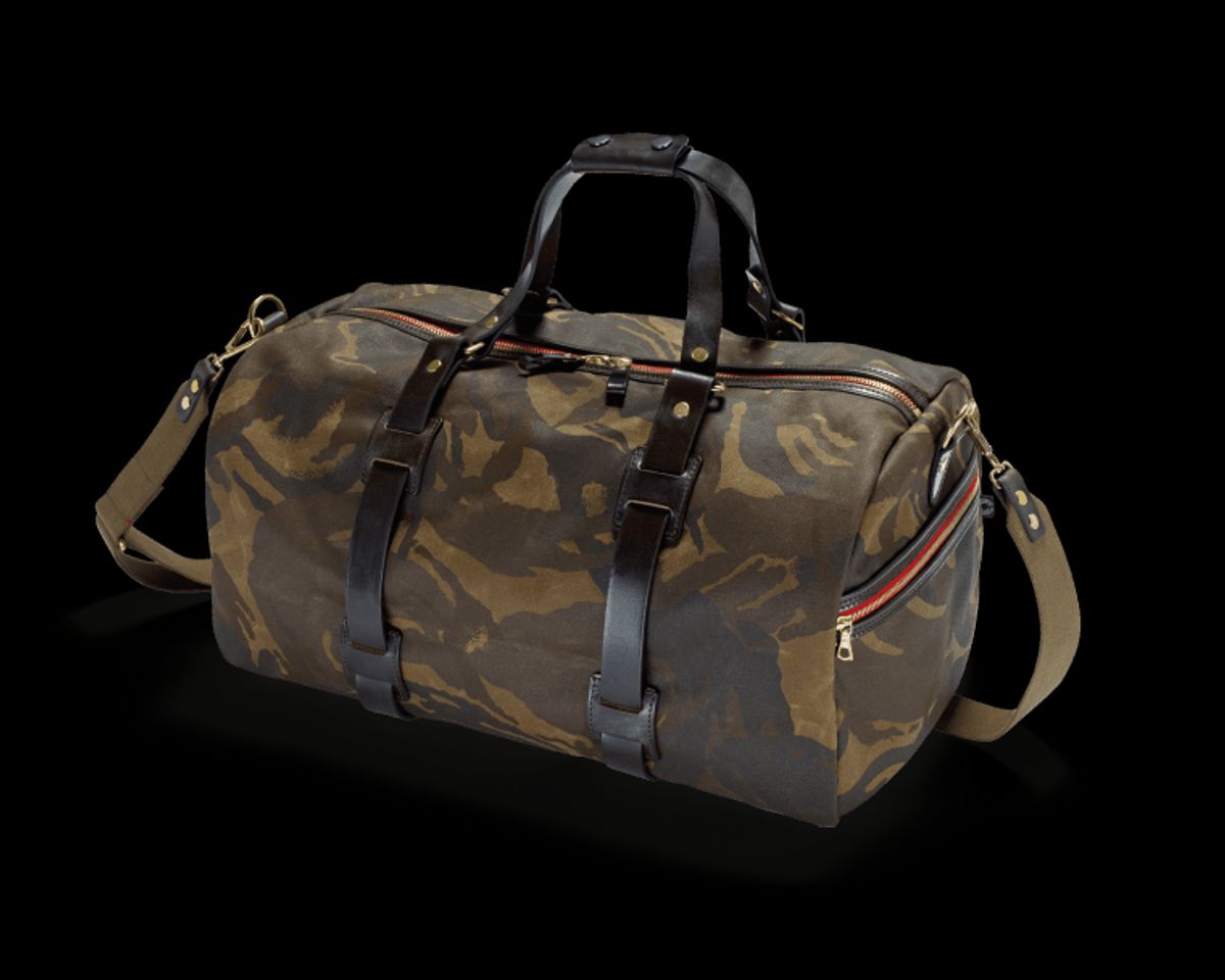 CROOTS Camouflage Duffle Holdall, kanvas - Medium