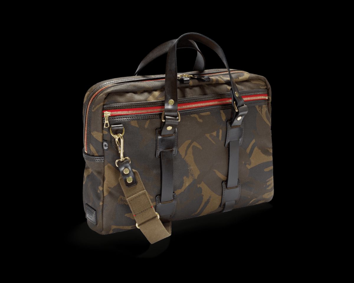 CROOTS Camouflage Laptop Bag, kanvas