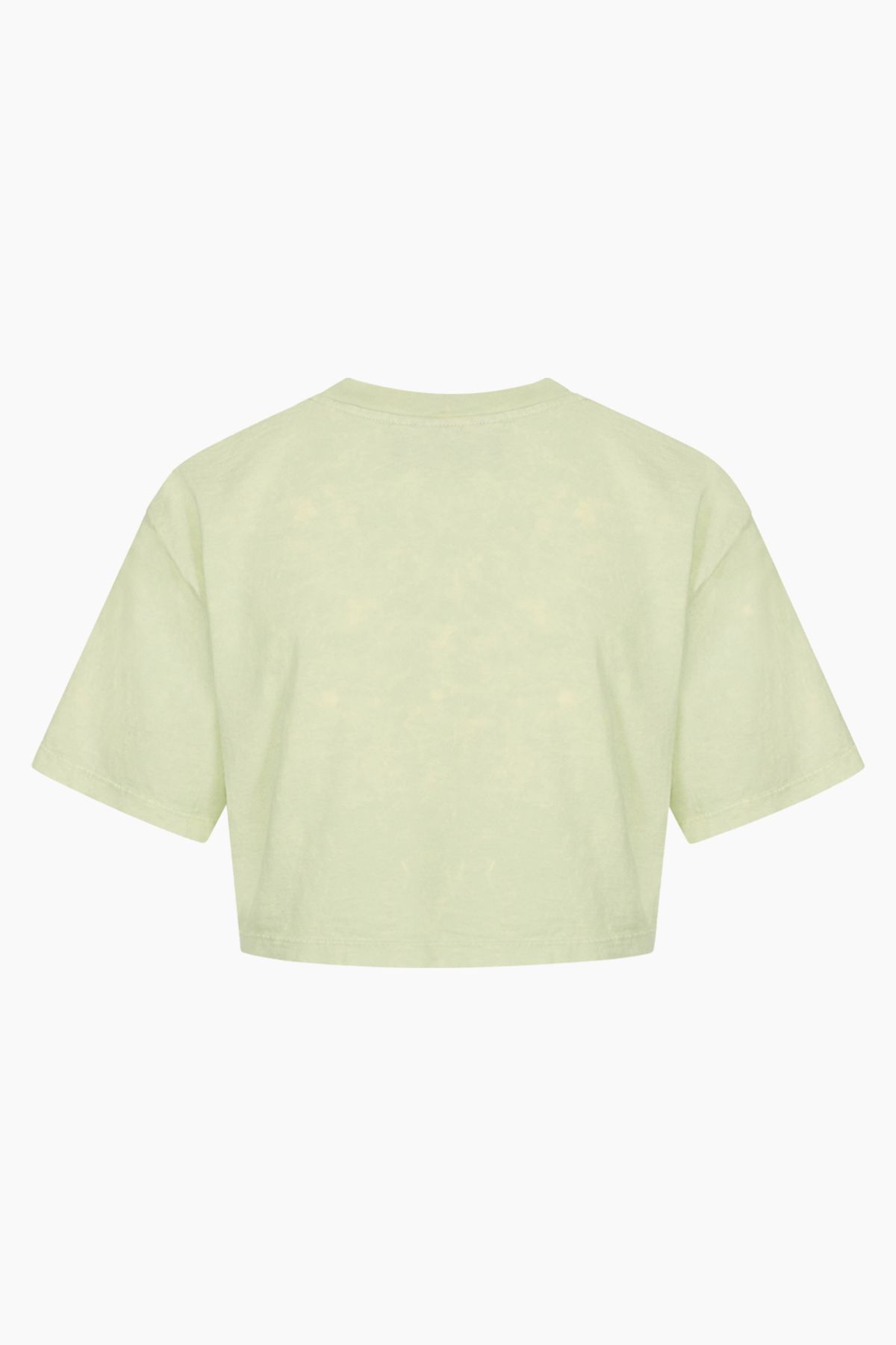 Cropped Tee Short Sleeve - Pale Green Acid - Han Kjøbenhavn - Grøn M