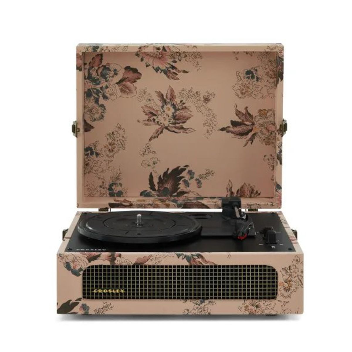 Crosley Voyager Pladespiller Tovejs Bluetooth (Floral)