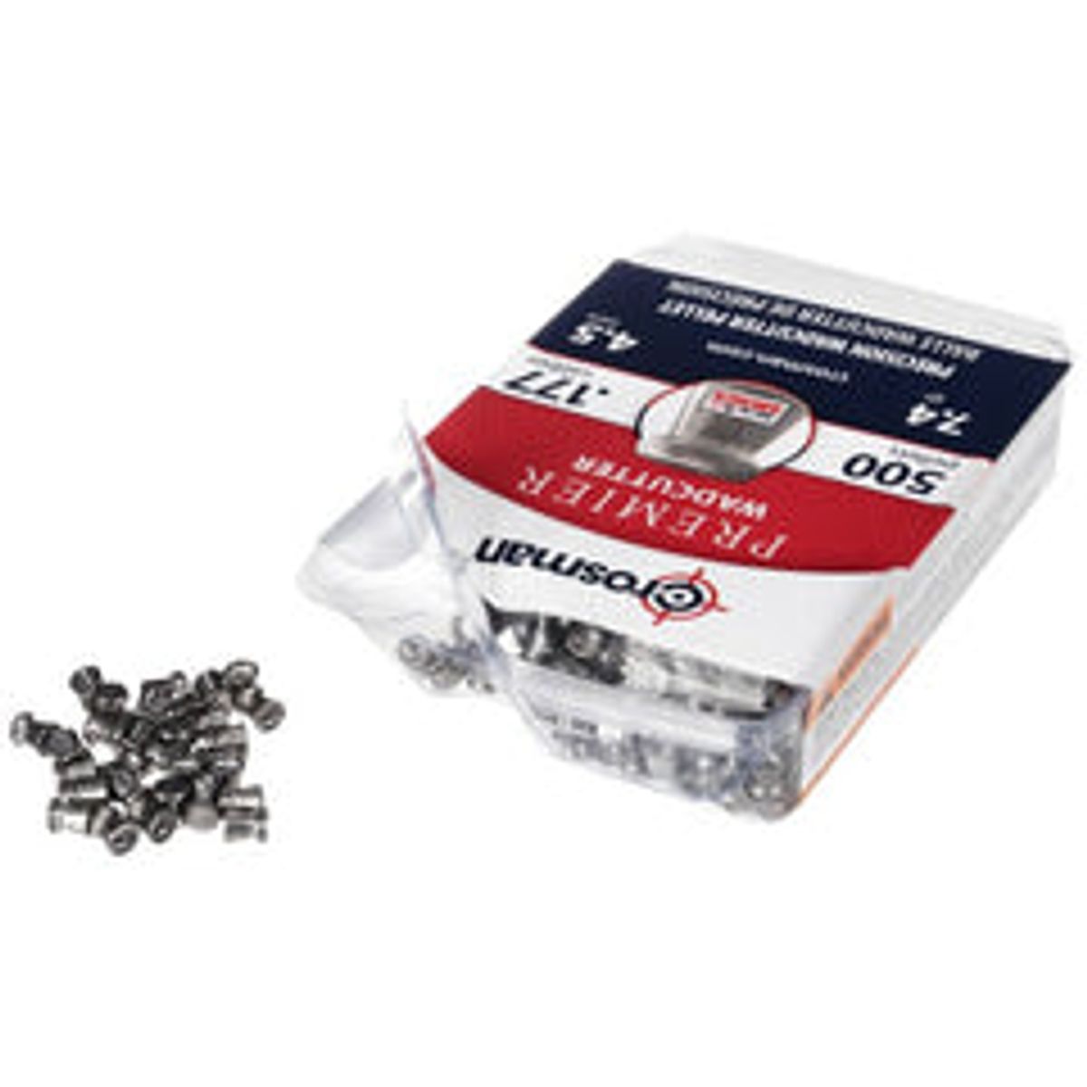 Crosman flad hagl 500 stk, 0,48 gr