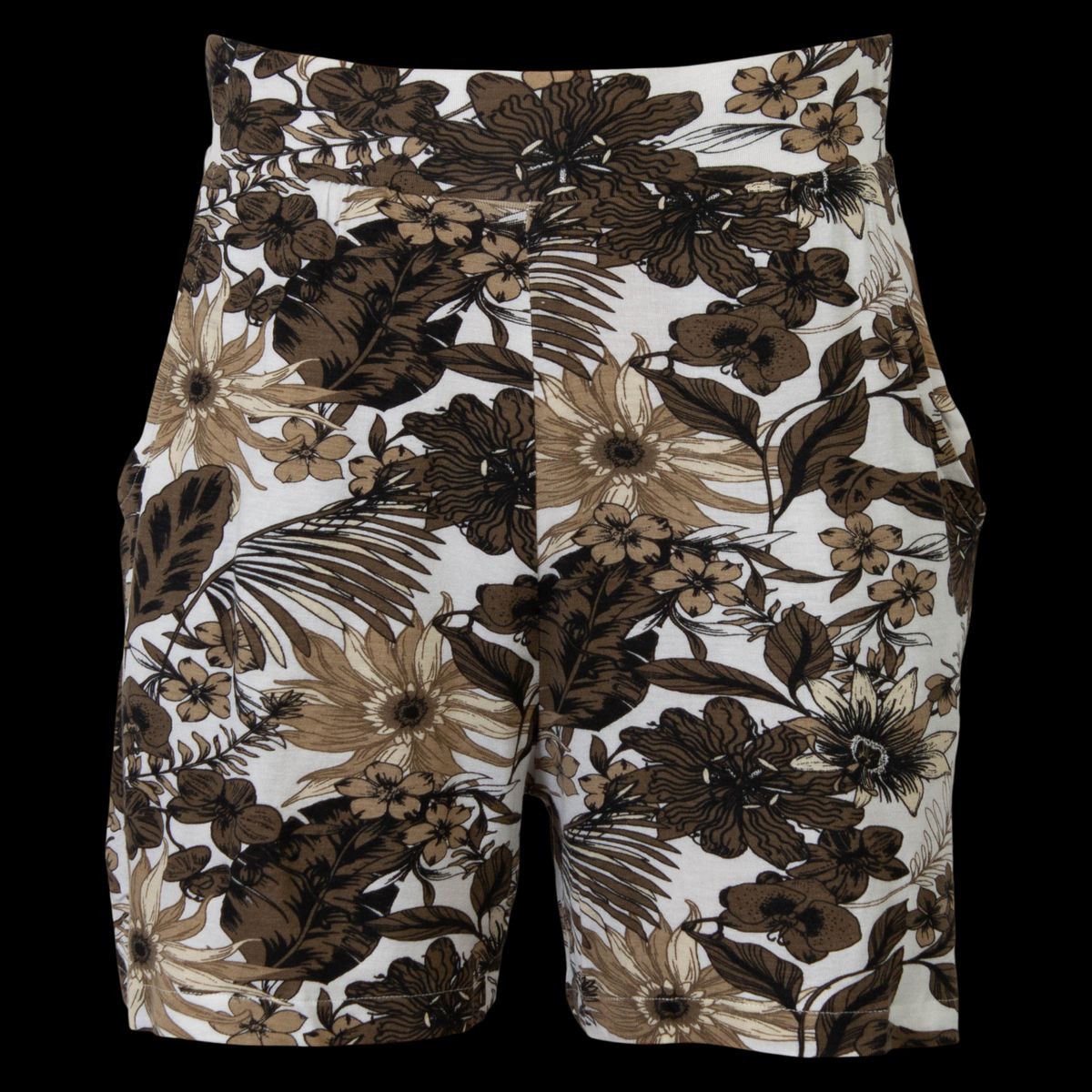 Crossbow Dame Shorts i bambus - Army/Beige - 2XL