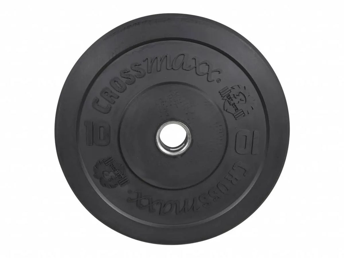 Crossmaxx Bumper Plate 10 kg Sort