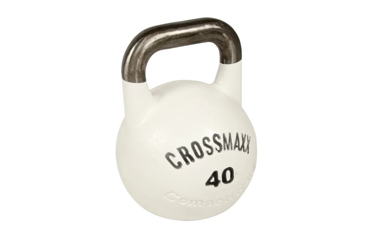 Crossmaxx Competition Kettlebell, 40 kg. Fremstillet i støbejern - yderst holdbar. Brug til funktionel træning, som crossfit udstyr og derhjemme