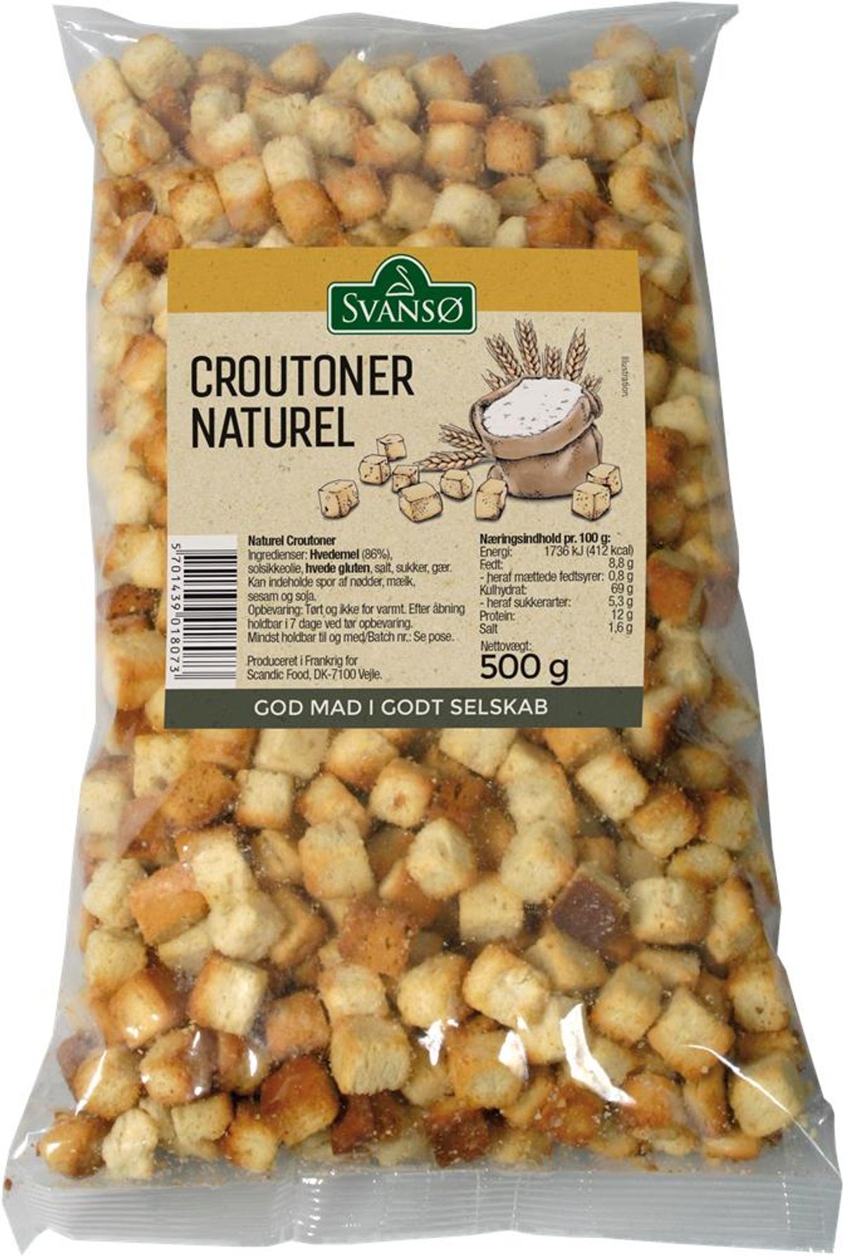 Croutoner Naturel Ps 500 G