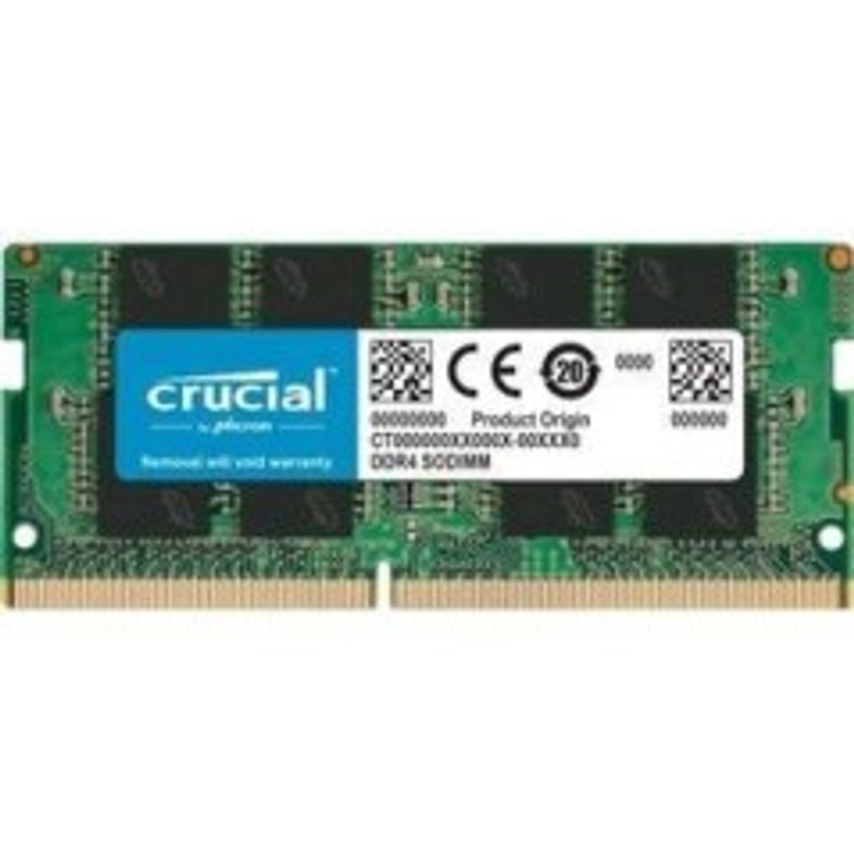 Crucial DDR4 16GB 3200MHz CL22 Ikke-ECC SO-DIMM 260-PIN