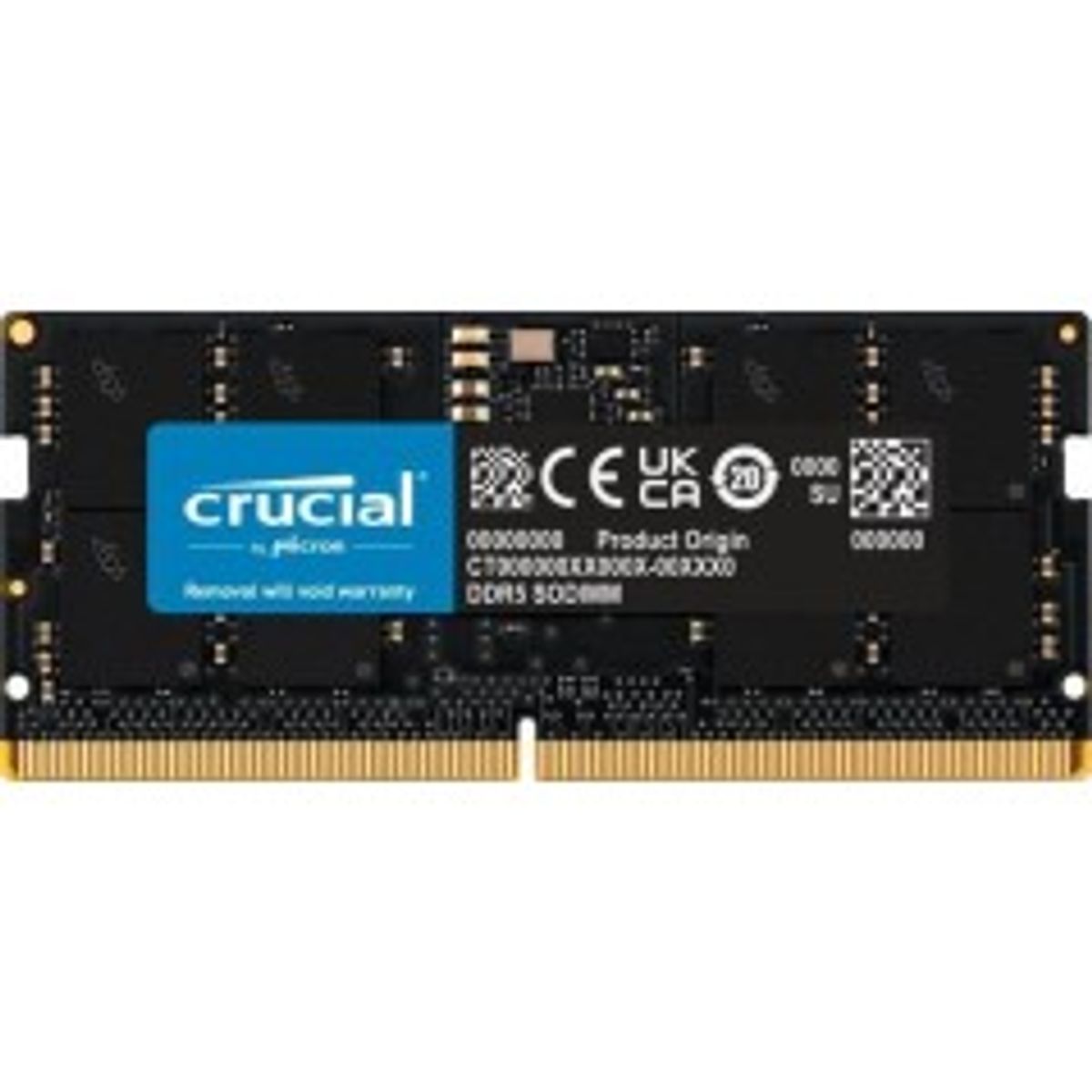 Crucial DDR5 16GB 5200MHz CL42 On-die ECC SO-DIMM 262-PIN