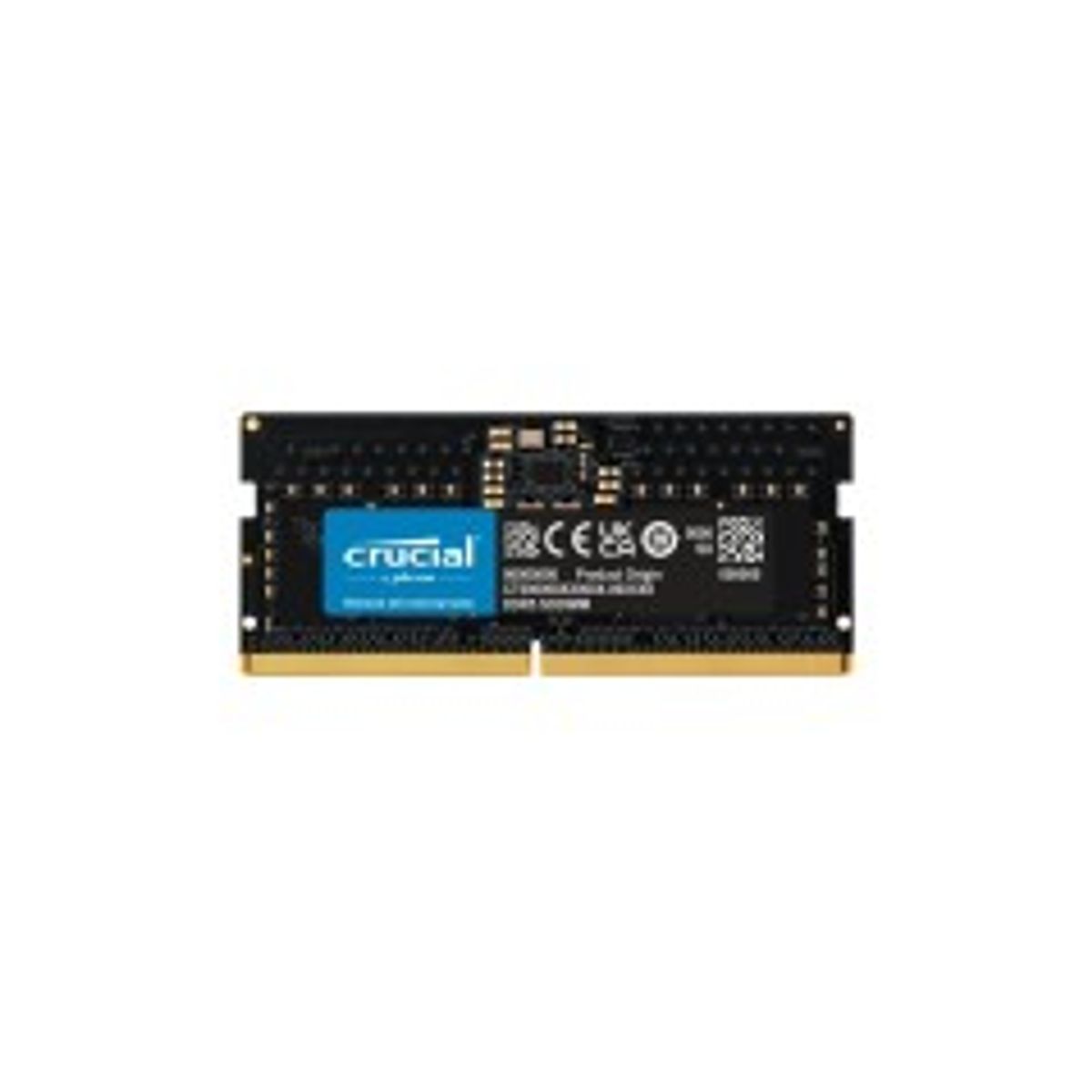 Crucial DDR5 8GB 4800MHz CL40 Ikke-ECC SO-DIMM 262-PIN