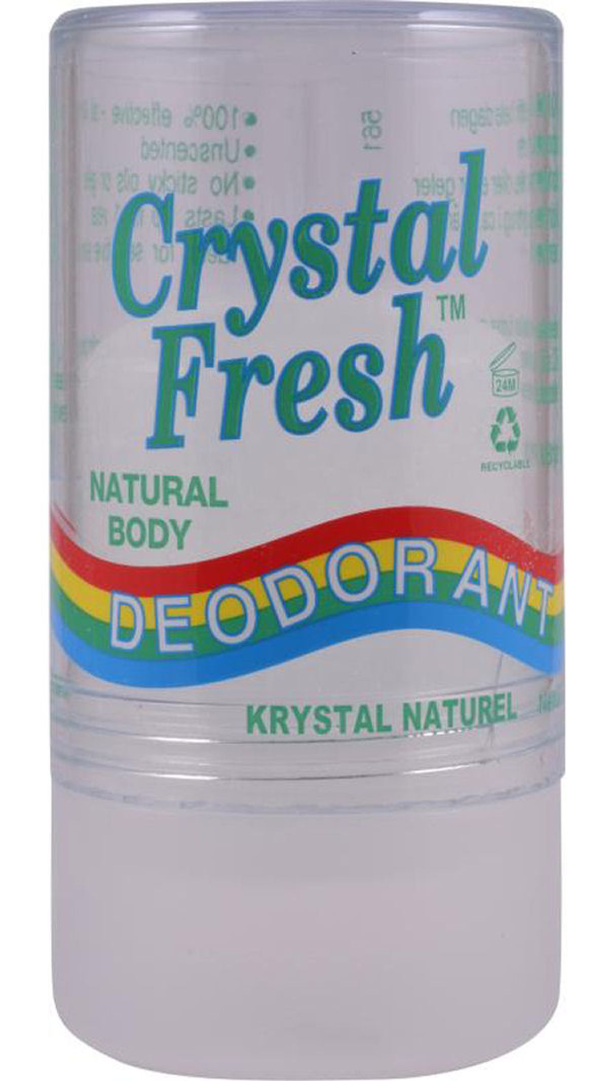 Crystal fresh natural body deodorant 90g