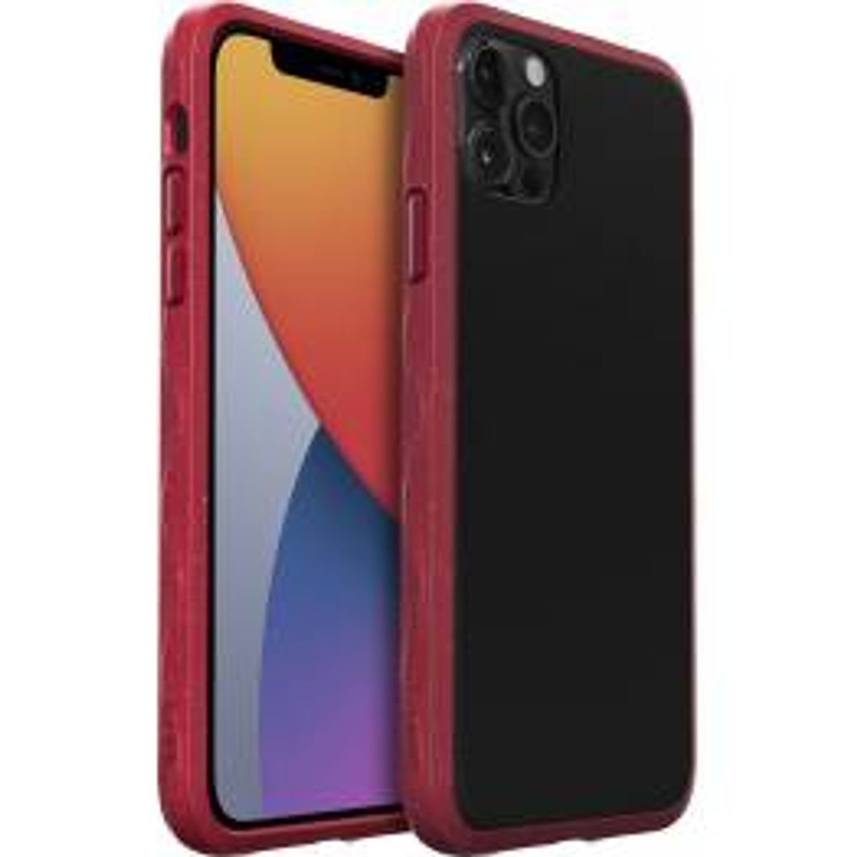 CRYSTAL MATTER (IMPKT) iPhone 12 / 12 Pro cover - Crimson