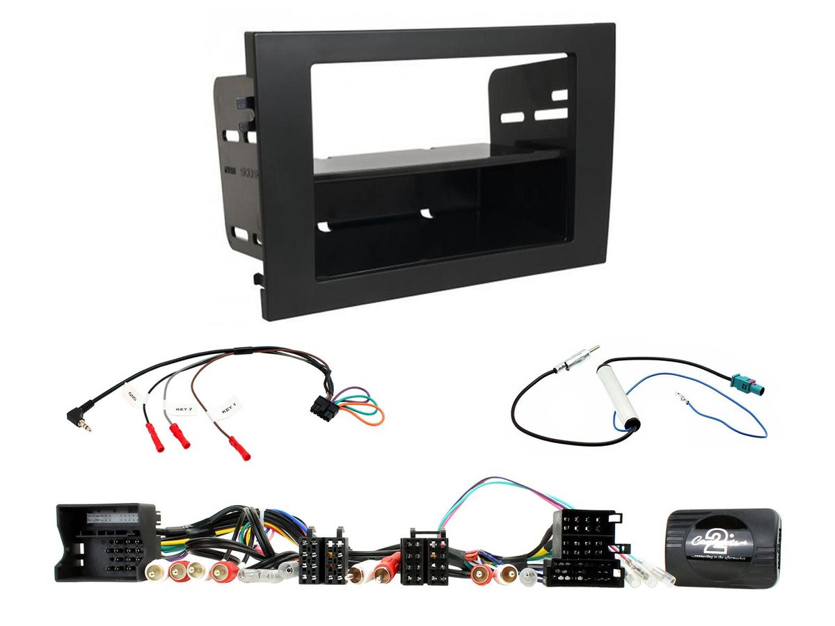 CTKAU09 1-DIN Monteringssæt til Audi A4 2001-2008