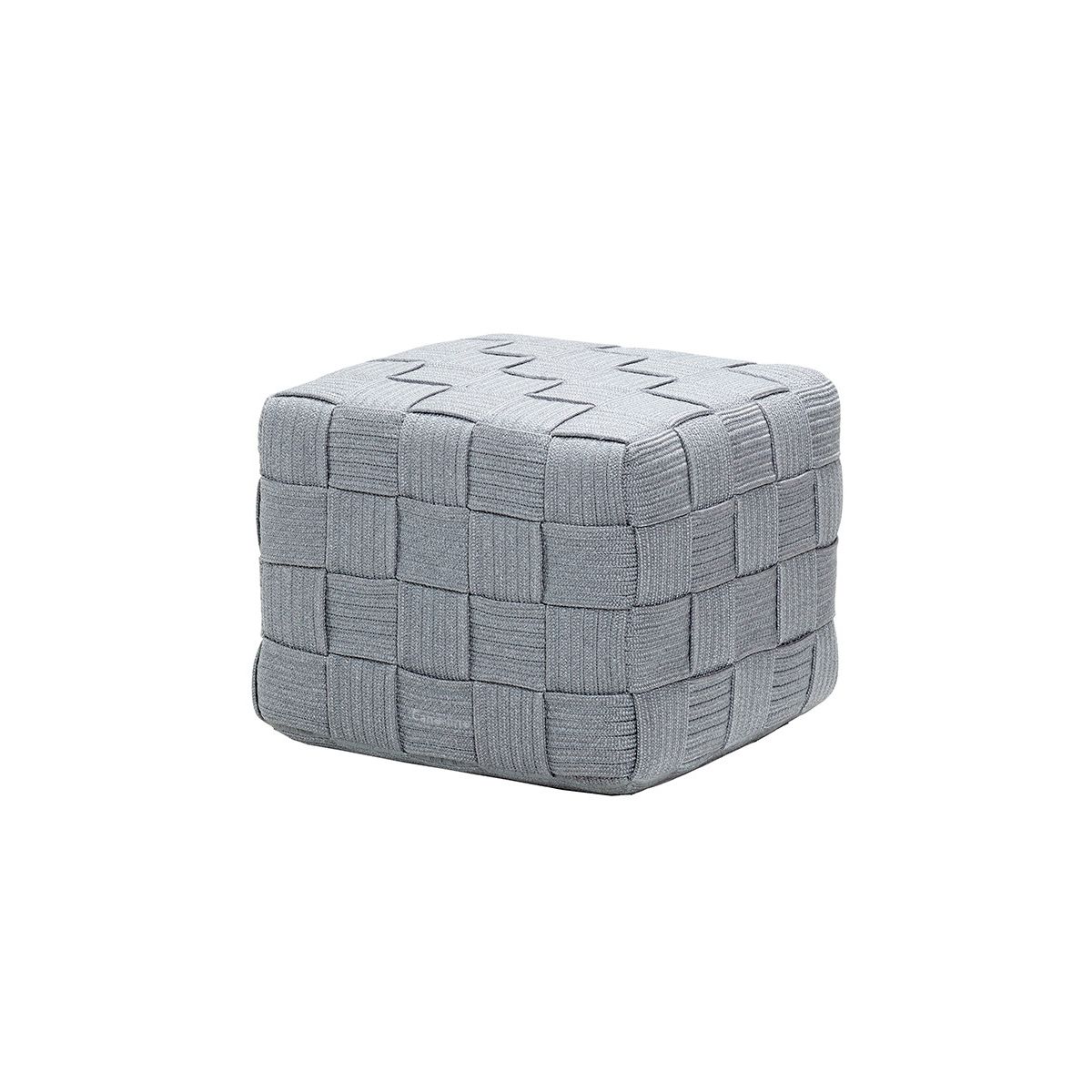 Cube Fodskammel fra Cane-line (Light grey)