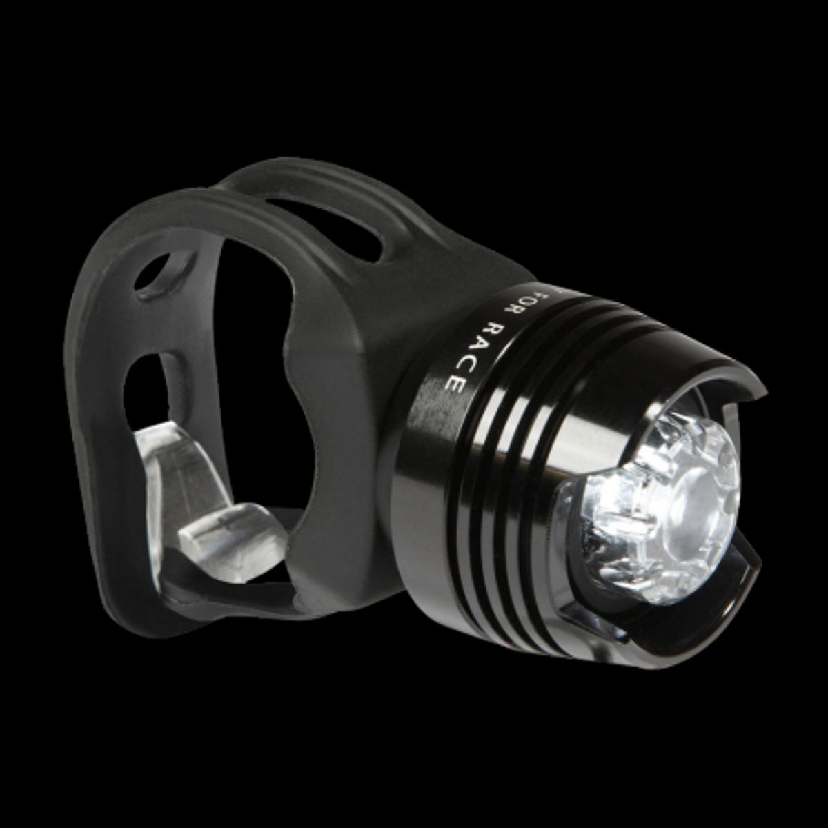 Cube RFR Diamond Front Hvid LED Cykellygte - Sort